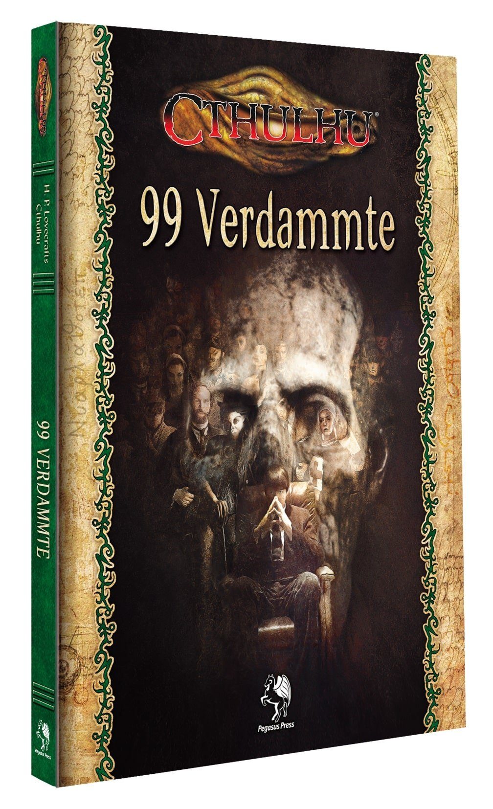 Pegasus Spiele Spiel, Cthulhu 99 Verdammte (Hardcover) Rollenspiel