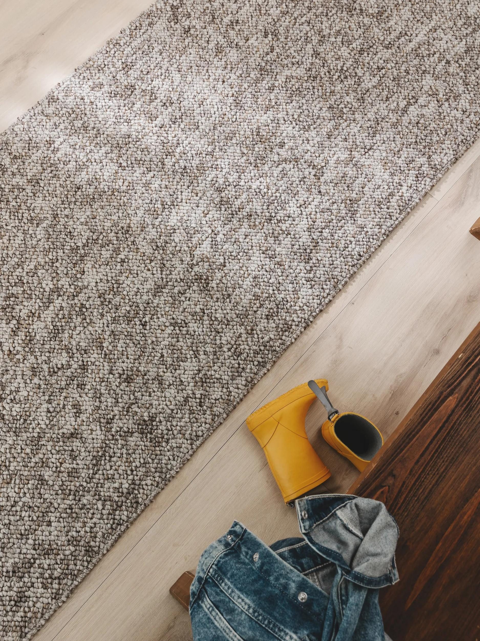 benuta Teppich Enzo, rechteckig, Höhe: 6 mm, Kunstfaser, Berber, Ethno-Style, Wohnzimmer