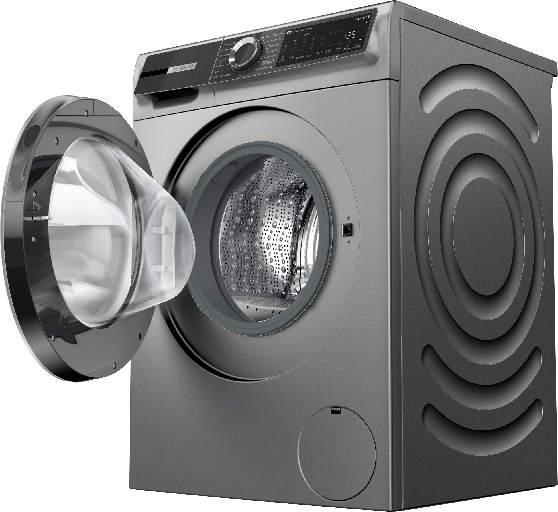 BOSCH Waschtrockner Serie 6 WNG2244R, 10,5 kg, 6 kg, 1400 U/min – Bild 3 von 5