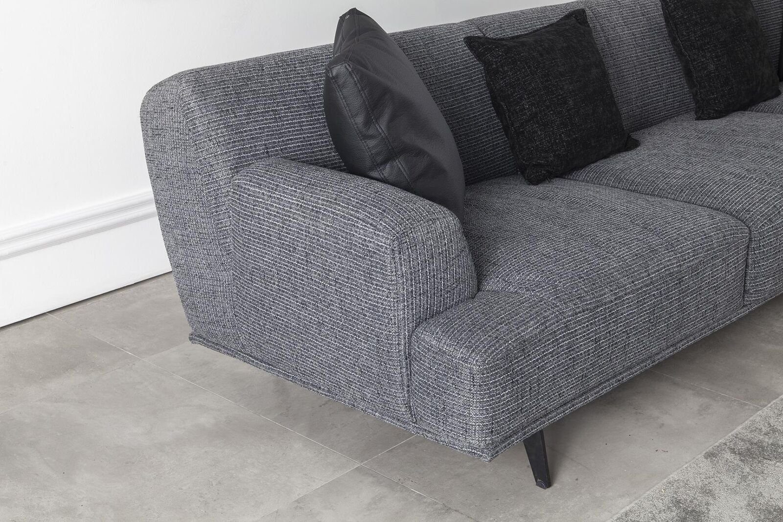 Möbel JVmoebel Couch Couchen Stoffsofa Sofas, Polster 4-Sitzer 1 Europa Teile, Viersitzer Big Made in Couch