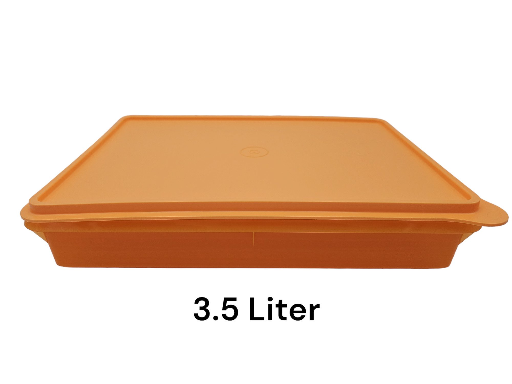 Tupperware Frankreich Vorratsdose Tupperware Cold Cut Keeper 3,5 L in orange