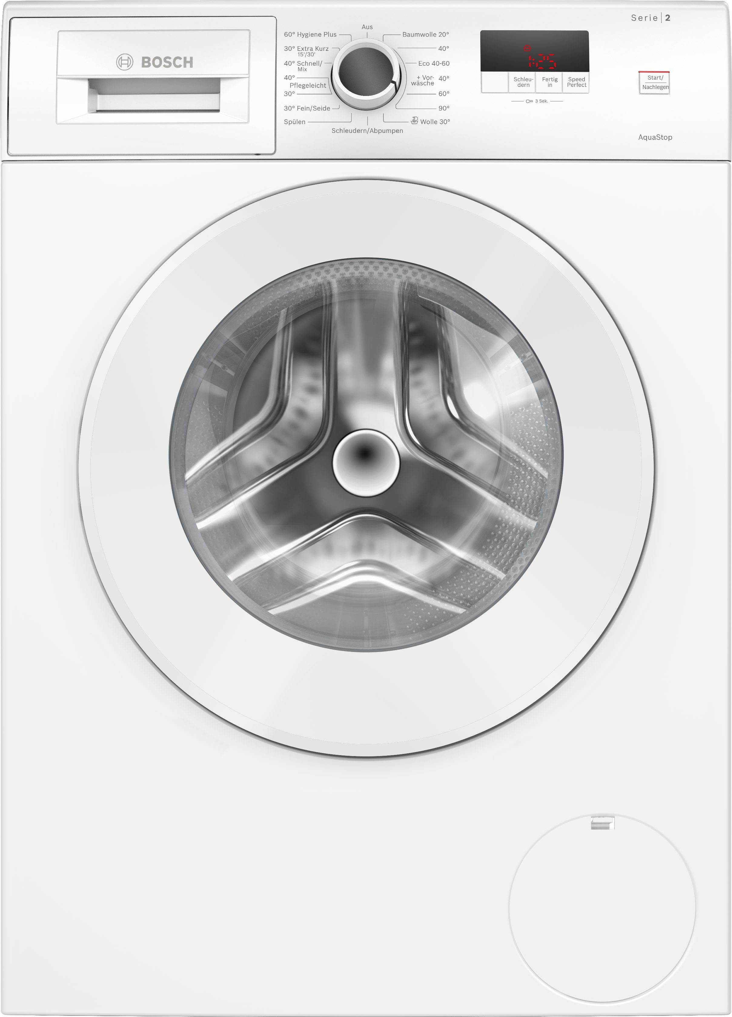 BOSCH Waschmaschine Serie 2 WGE02471, 7 kg, 1400 U/min