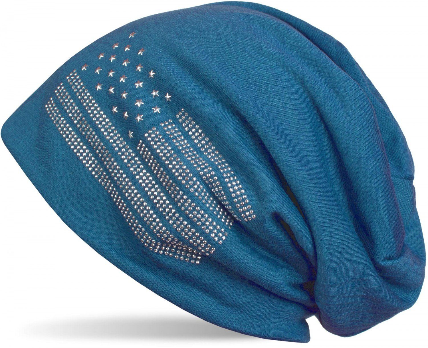 styleBREAKER Beanie Beanie mit USA Flagge günstig online kaufen