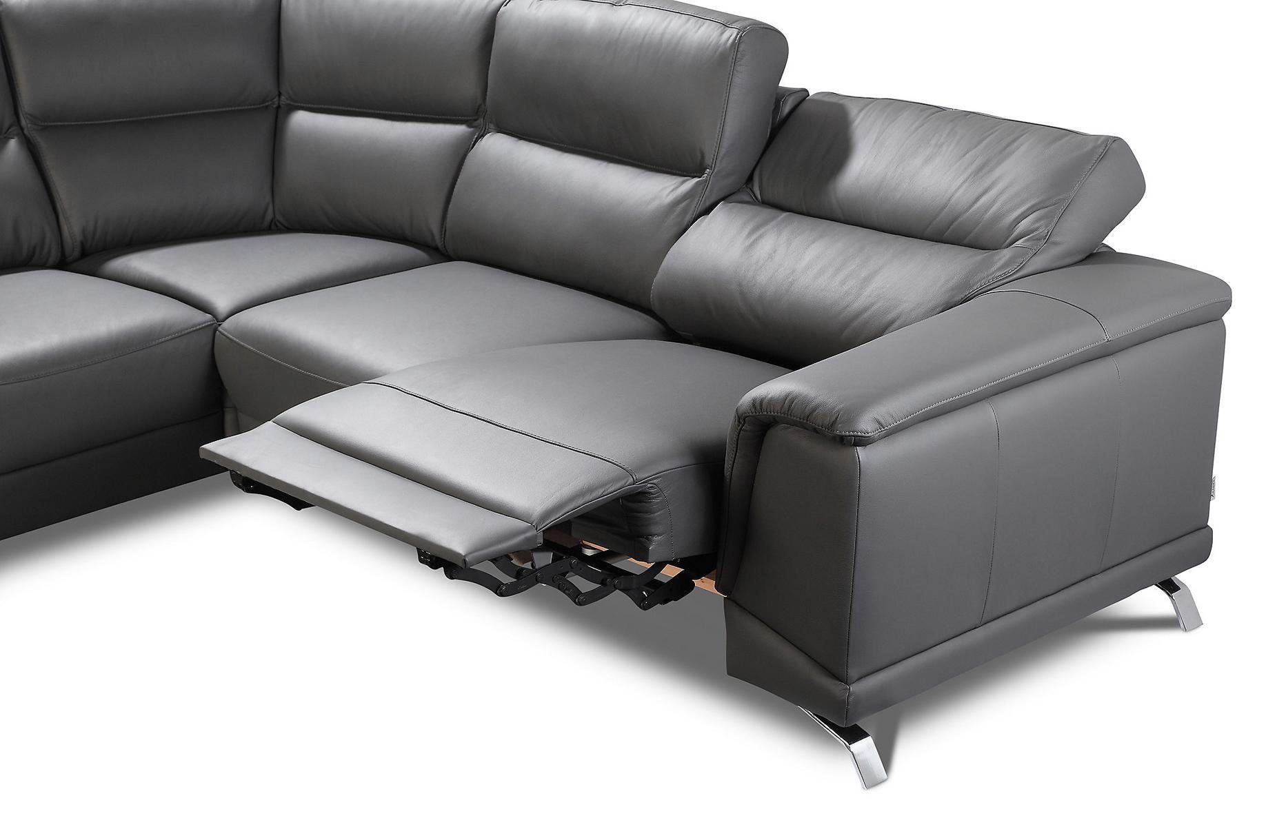 Sofa JVmoebel Ecksofa, Relax Polster Heim Garnitur Couch Eck Kino Couchen Sofas