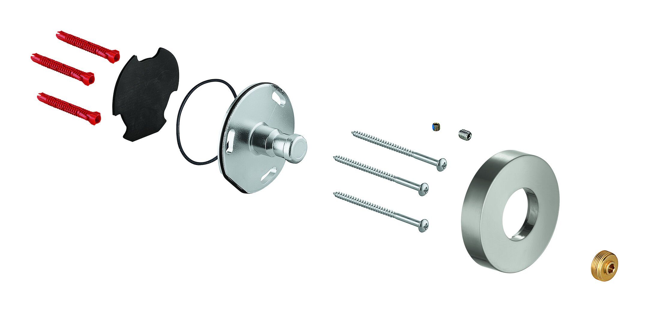 Grohe Duschstange, Für Duschsysteme m. Thermostatbatterie f. d ...