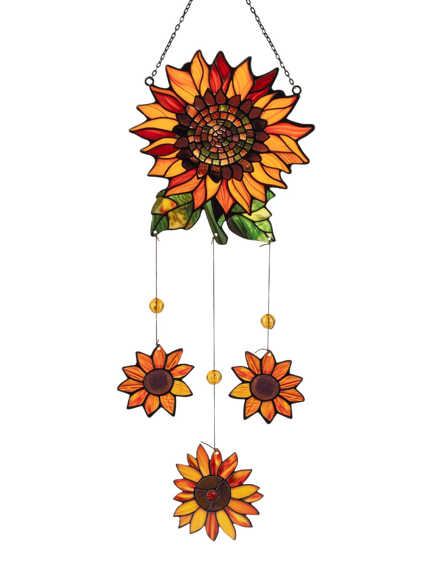 formano Hängedekoration Fantasie, Höhe: cm, Farbe: Orange, Motiv: Sonnenblume