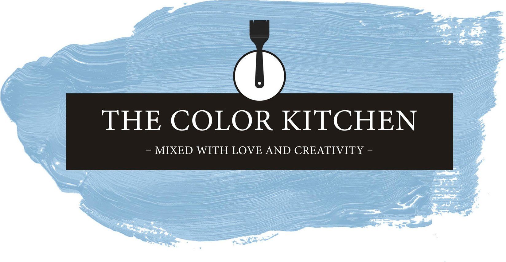 A.S. Création Wand- und Deckenfarbe THE COLOR KITCHEN, seidenmatt, für Wohnzimmer Schlafzimmer Flur Küche, Blautöne