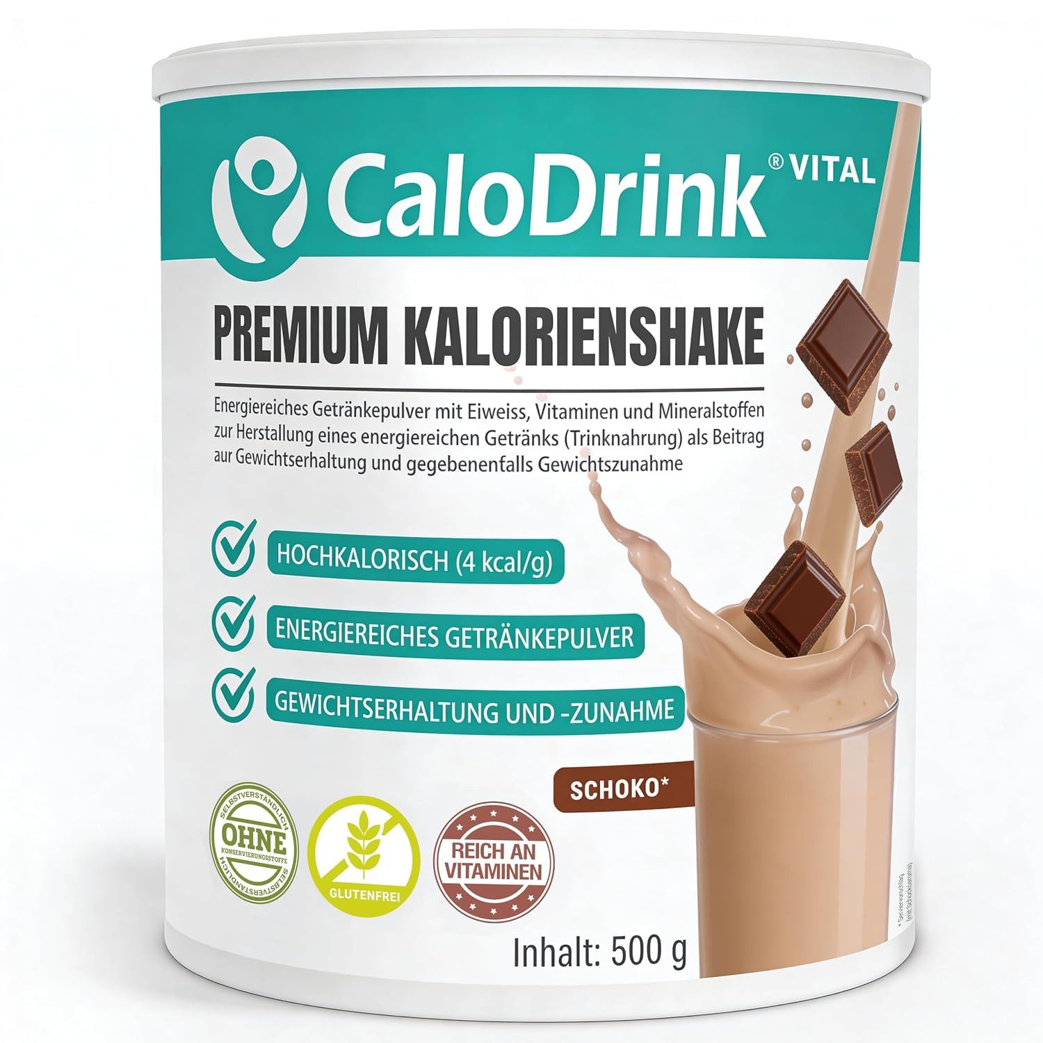 CaloDrink CaloDrink VITAL Trinknahrung hochkalorisch 500g Pulver, 1 er