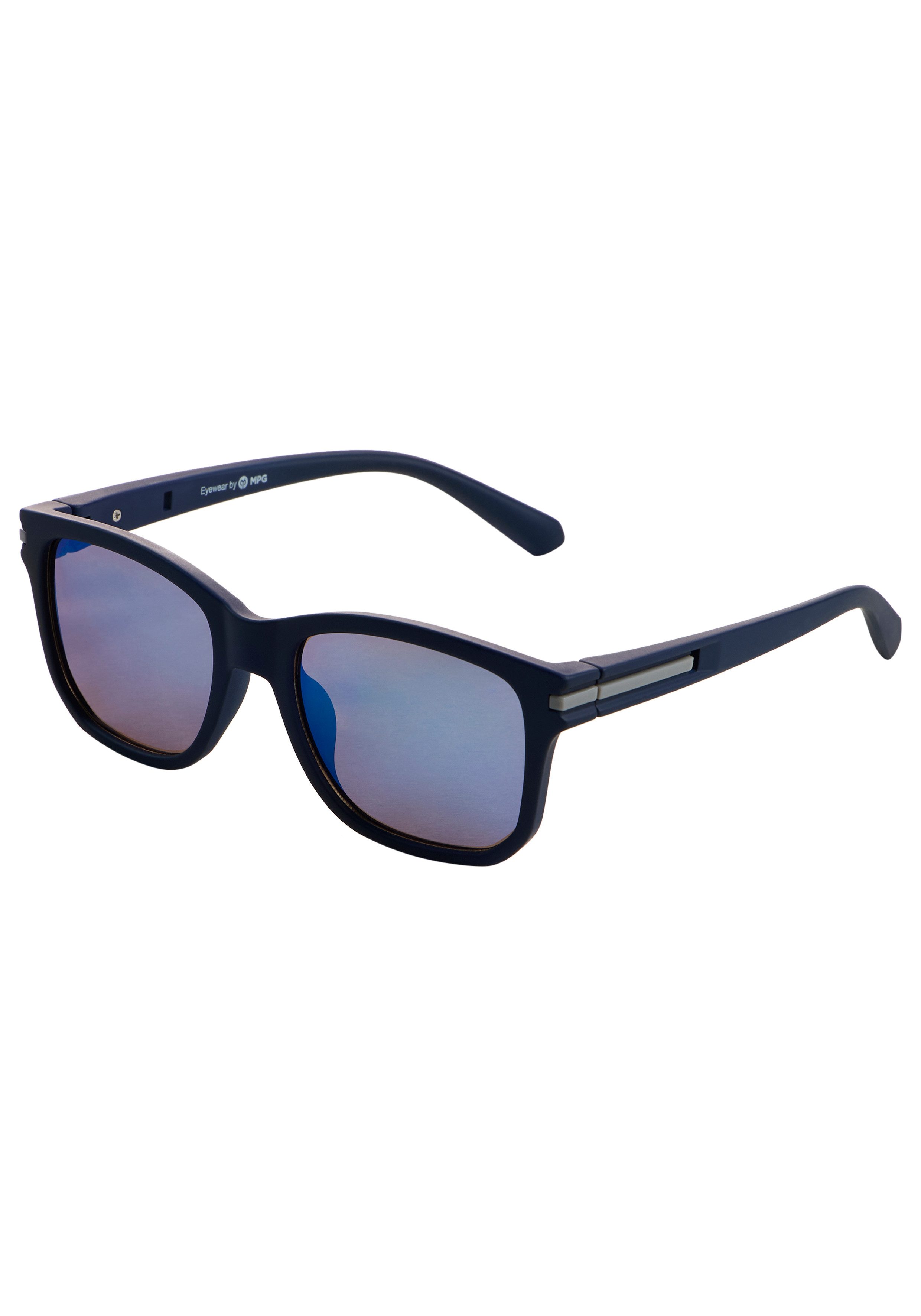 Man's World Sonnenbrille sportlich-modischer Stil, Trapez-Vollrandrahmen, Filterkategorie 3
