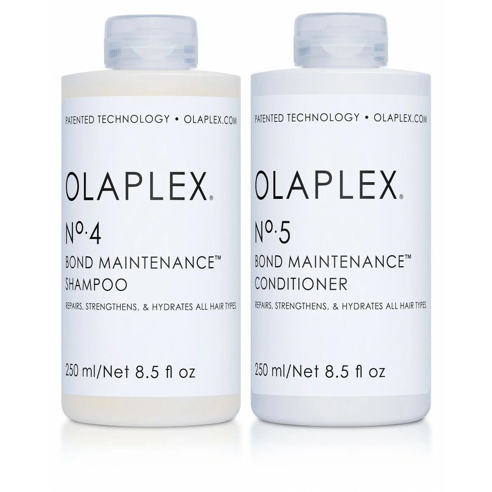 Olaplex Haarpflege-Set Olaplex Set - Shampoo No. 4 + Conditioner No. 5 | Haarpflege-Sets
