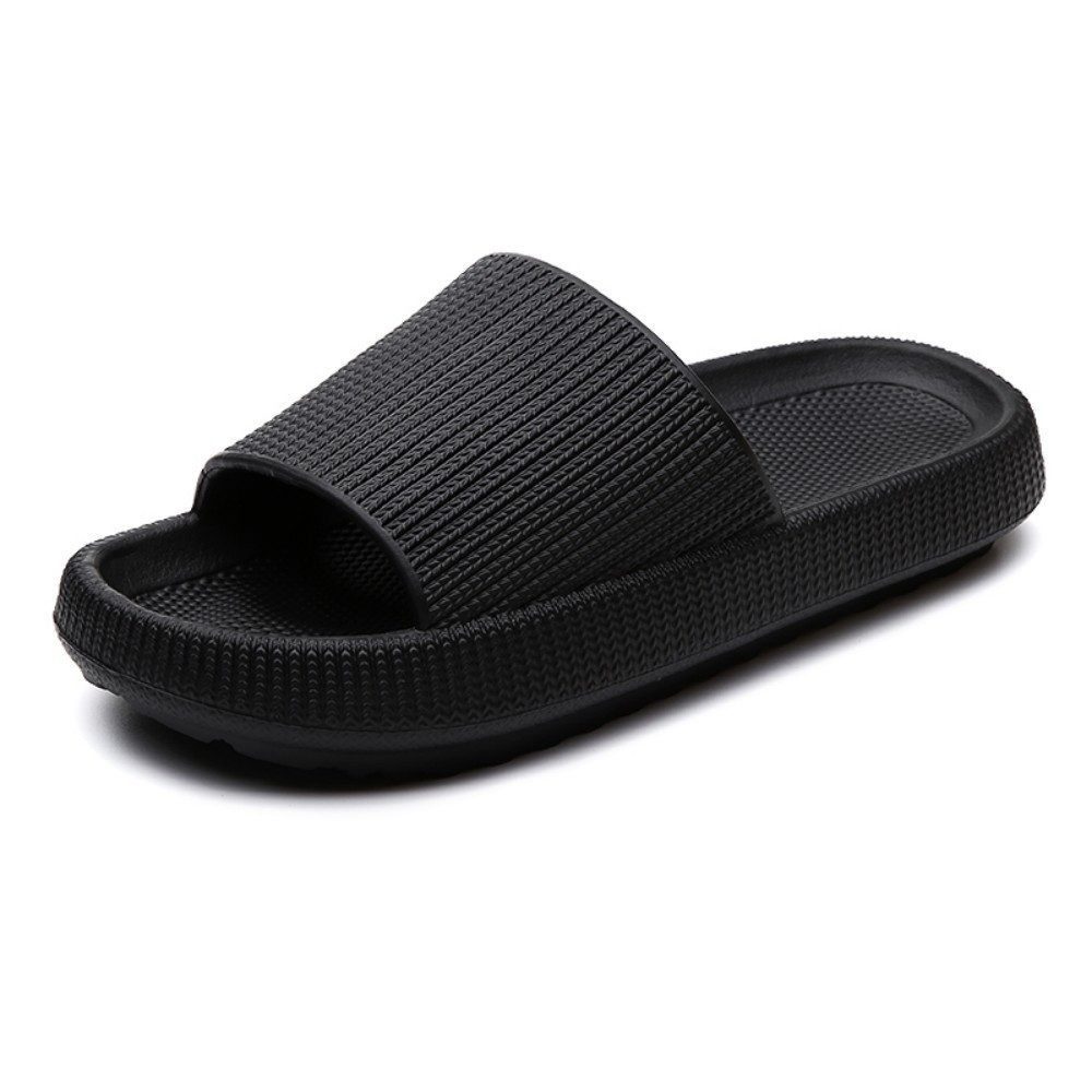 HUSK'SWARE Unisex Badeschlappen Damen Herren Badepantolette (Unisex Badeschlappen - Rutschfest & leicht fur Sommer und Bad) Rutschfeste Sohle Bequemes FuBbett Vielseitig einsetzbar
