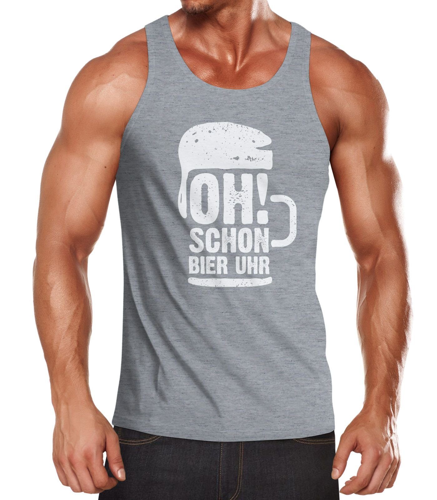 MoonWorks Tanktop Herren Tanktop oh schon günstig online kaufen