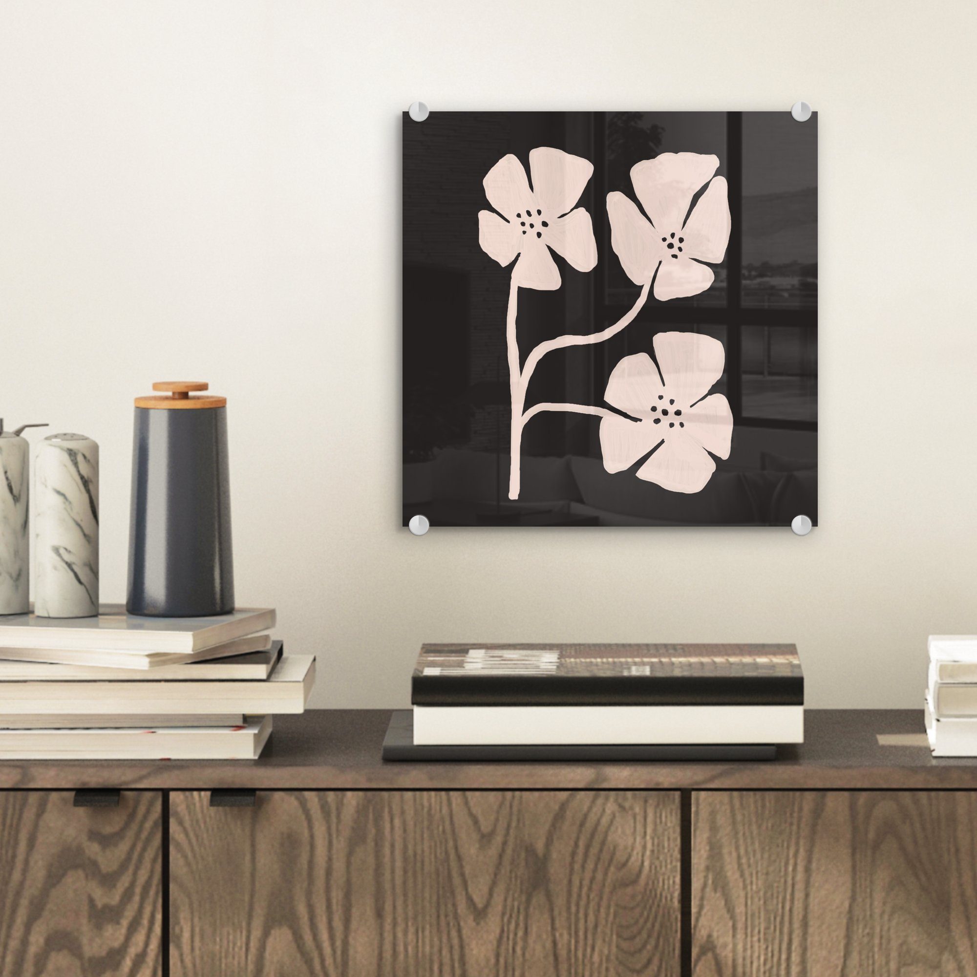 MuchoWow Acrylglasbild Blumen - Bohème - günstig online kaufen