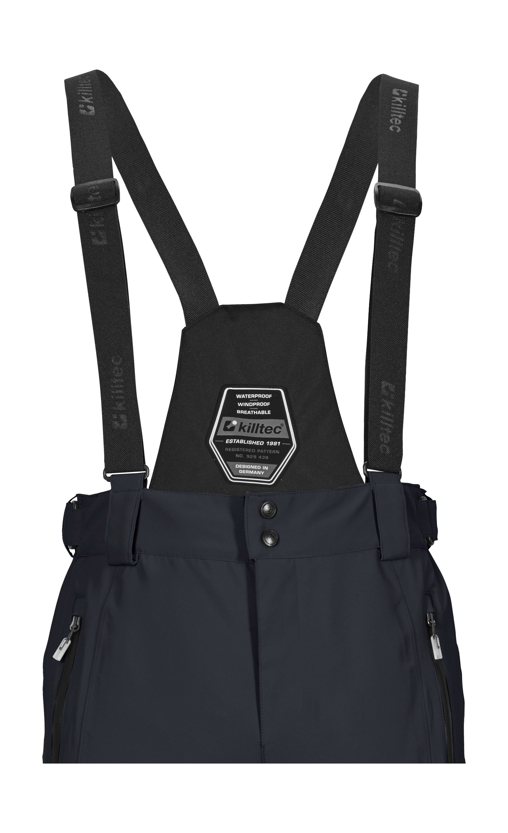 Killtec Skihose KSW 100 MN SKI PNTS Wind- und wasserdichte Skihose, verstellbar, mit Schneefängen