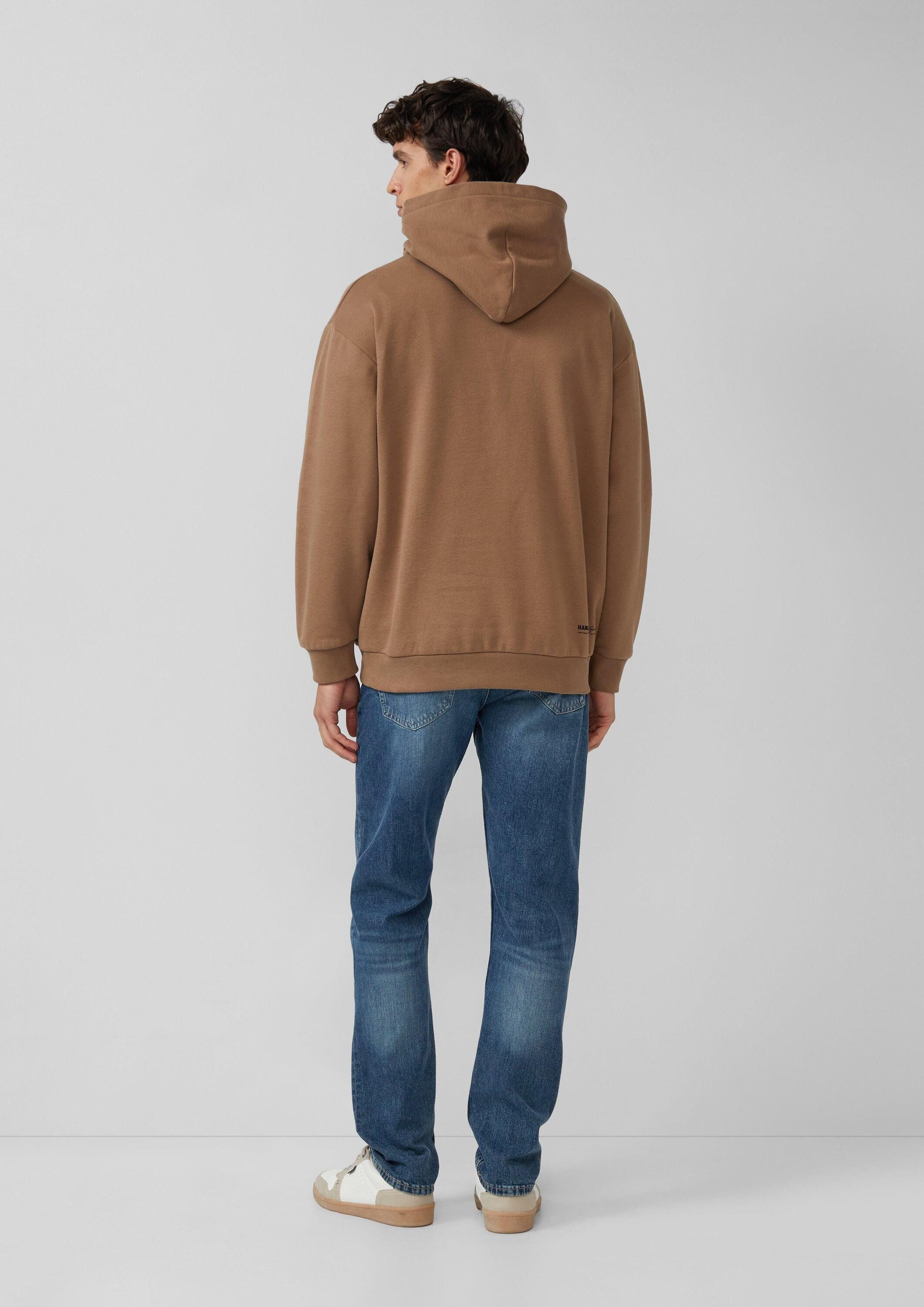 s.Oliver Sweatshirt Sweatshirt Kapuzen-Sweatshirt im Relaxed Fit mit Peanuts®-Artwork