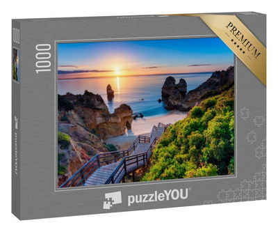 puzzleYOU Puzzle »Weg zum Camilo Strand an der Algarve, Portugal«, 1000 Puzzleteile, puzzleYOU-Kollektionen 48 Teile, Portugal, 500 Teile, 100 Teile, 200 Teile, 1000 Teile, 2000 Teile