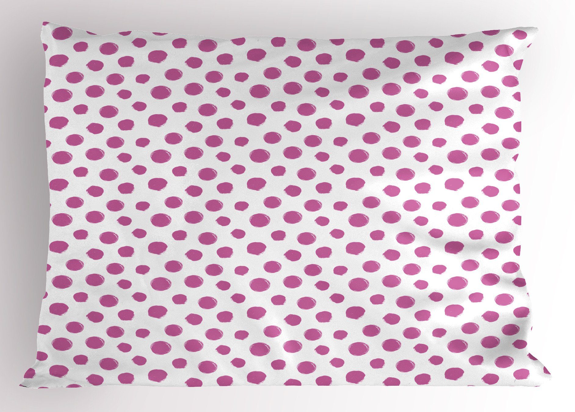 Standard Abakuhaus Dekorativer Kissenbezug, King Gedruckter Tupfen Kissenbezüge Stück), (1 Size Pinsel Farbe