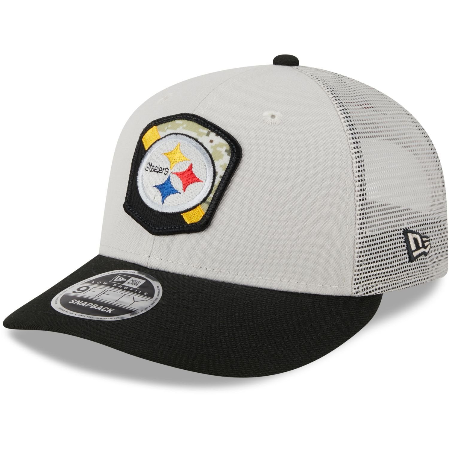 Low NFL Profile 9Fifty Cap Steelers Snap Pittsburgh Era New Salute Snapback to Service