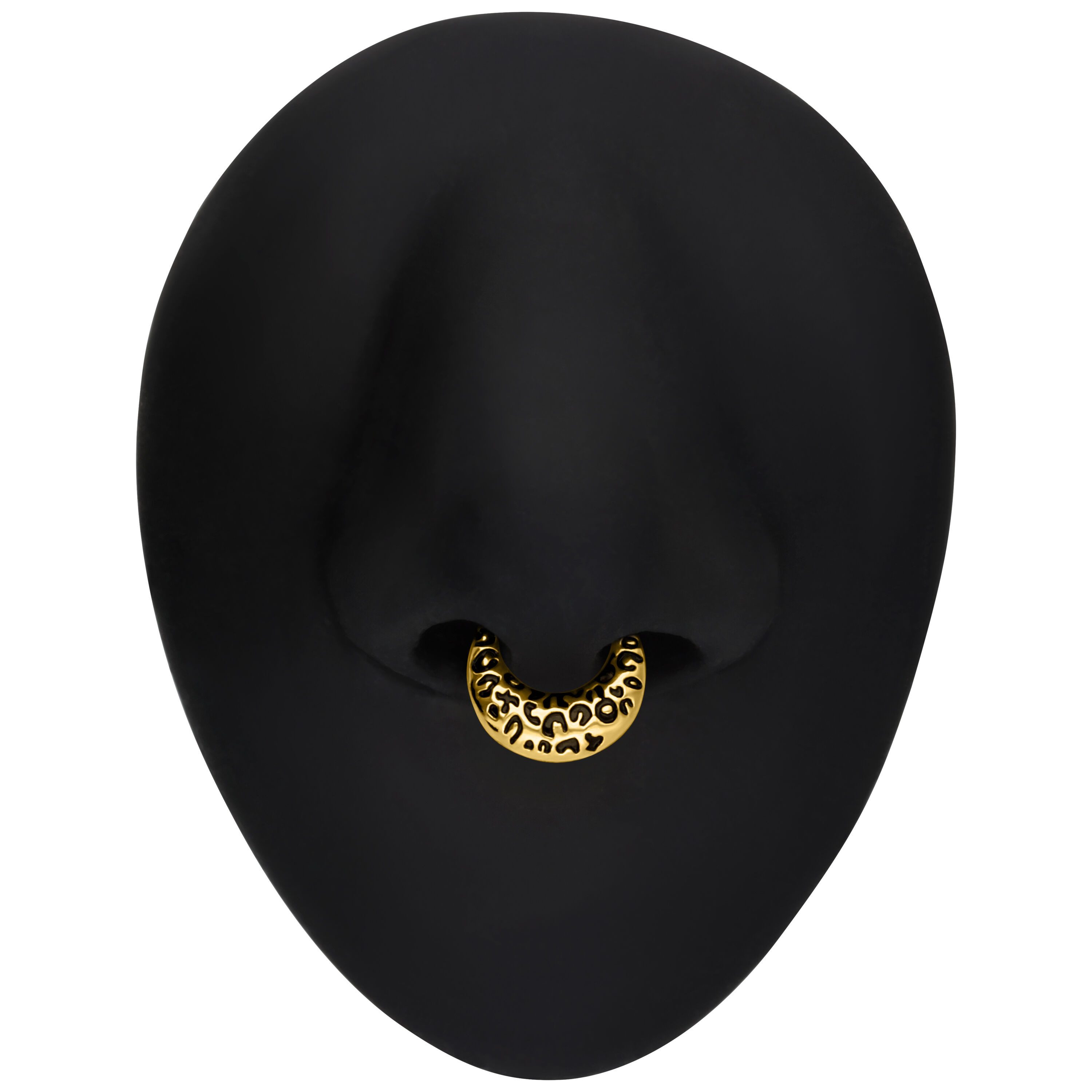 Wildcat Nasenpiercing Chunky Leopard Septum Clicker für Ohr, Nase, Durchmes günstig online kaufen