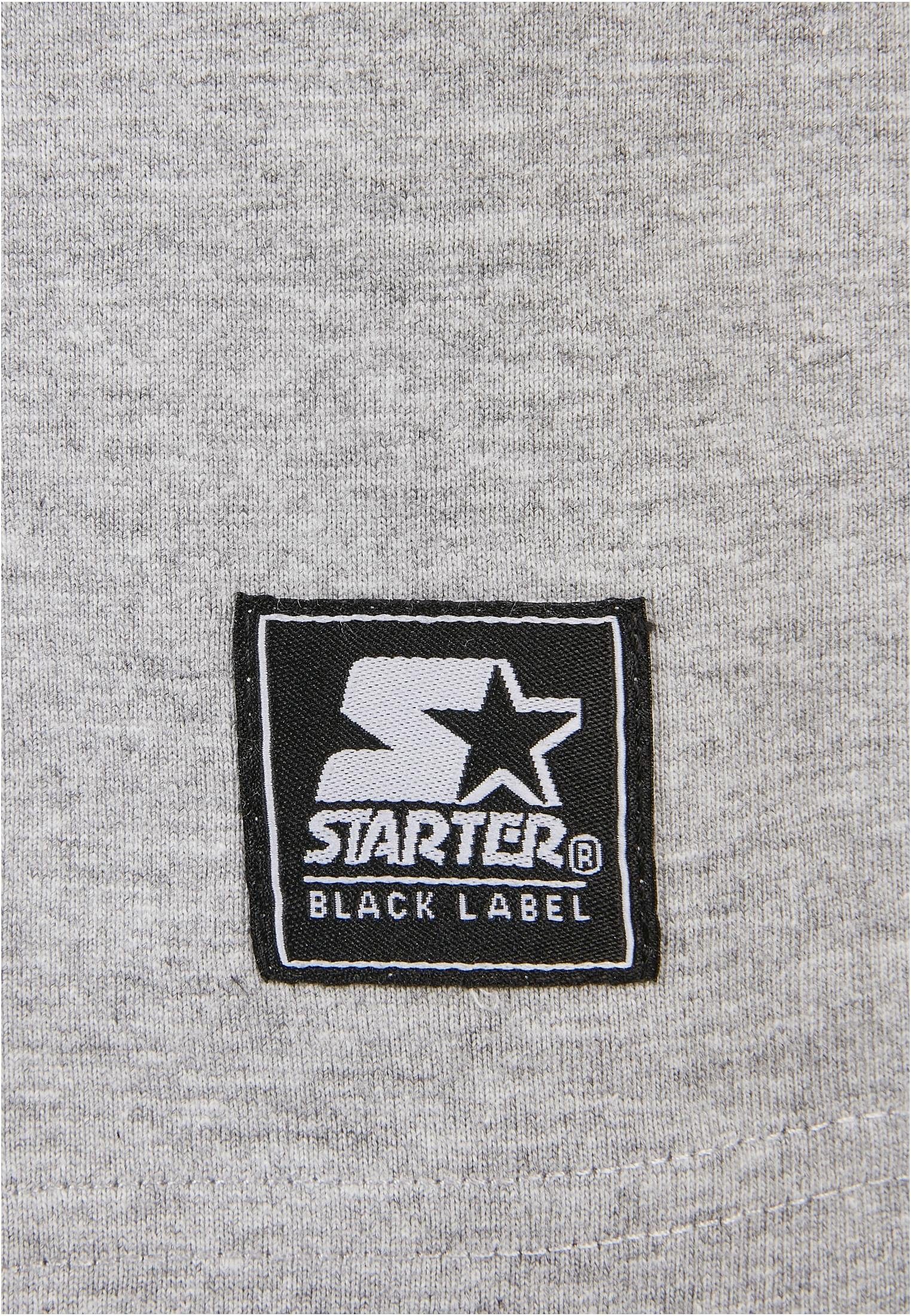 Football (1-tlg) heathergrey T-Shirt Starter Herren Black Tee Label Starter