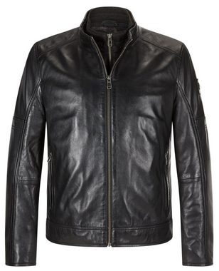 Milestone Lederjacke MSBender mit herausnehmbarem Windschutz