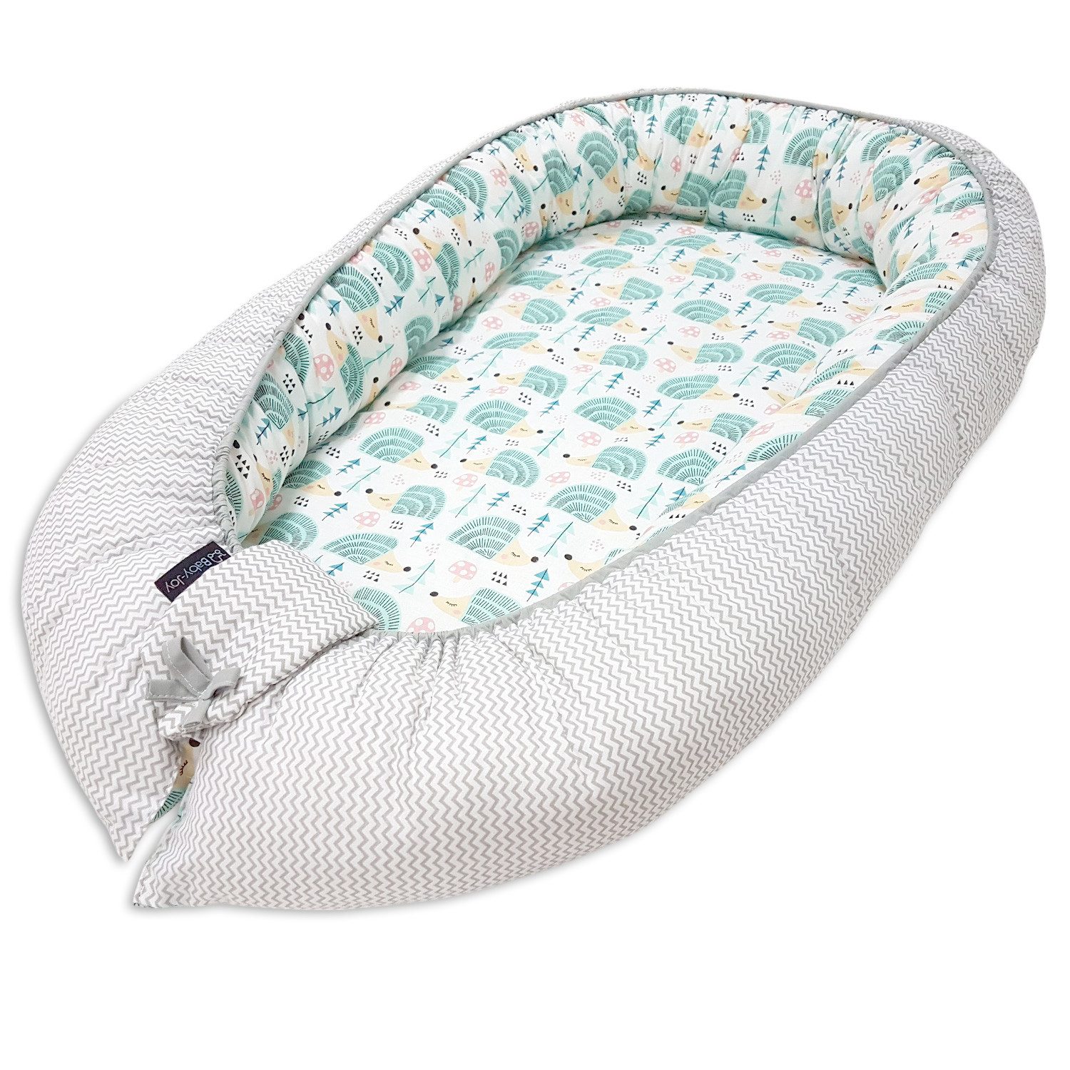 Baby-Joy Babyschlafsack Babynest Kokon ZICK ZACK günstig online kaufen