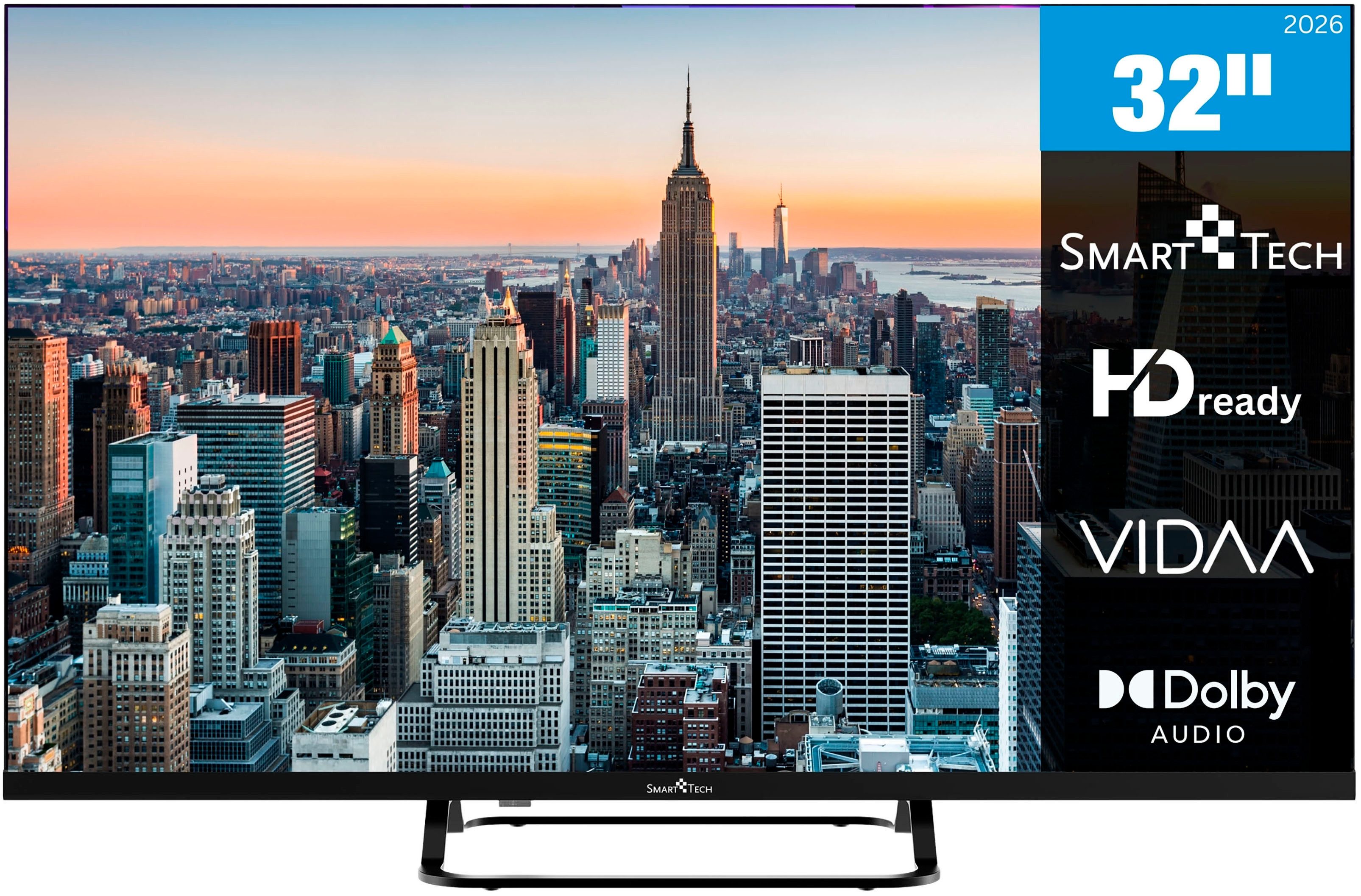 Smart Tech 32HV02V LED-Fernseher (80 cm/32 Zoll, HD ready, Smart-TV)