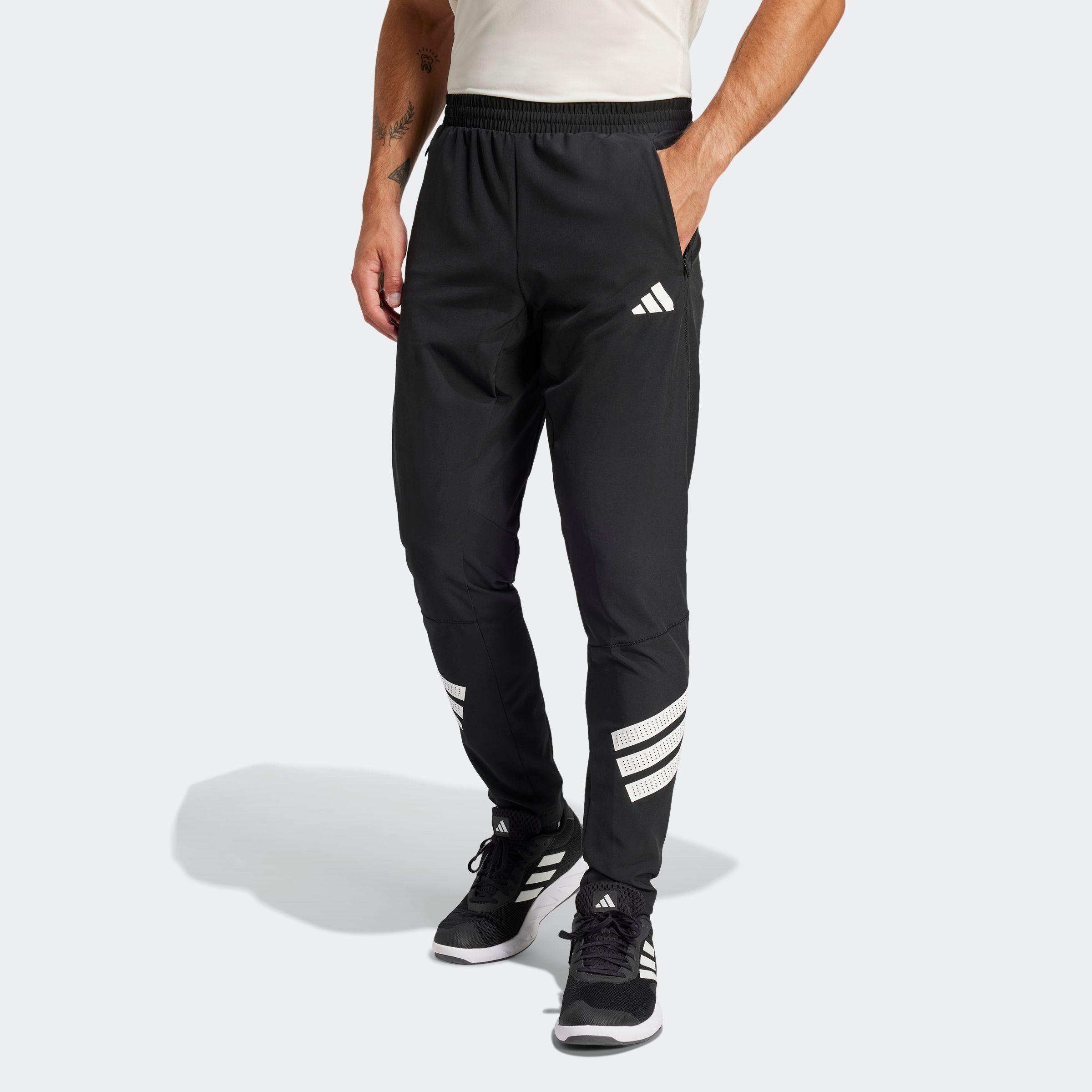 adidas Performance Sporthose GYM+ 3S WV PANT (1-tlg) günstig online kaufen
