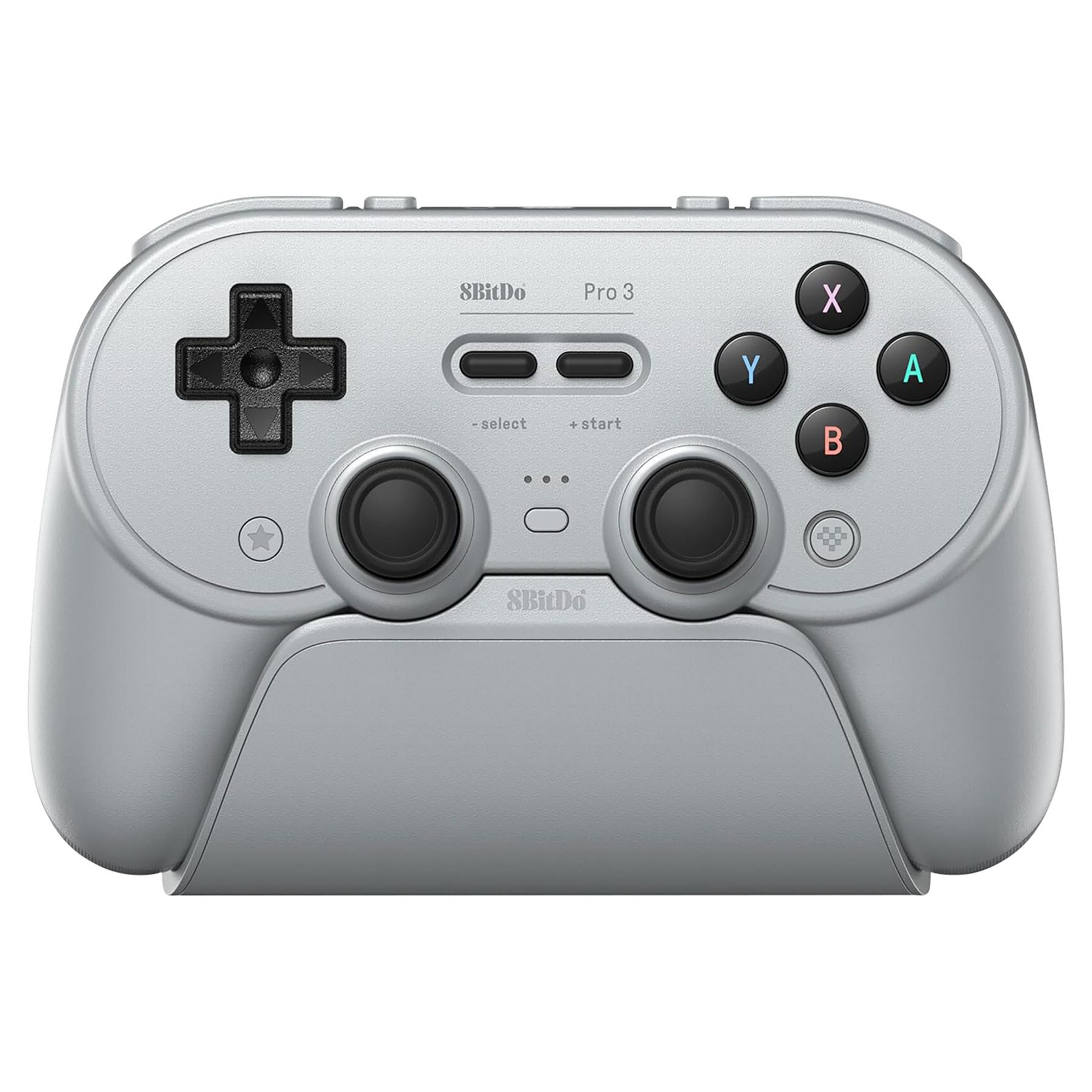 8bitdo Kabelzubehör 8BITDO Pro 3 Bluetooth Controller & Dock, grau