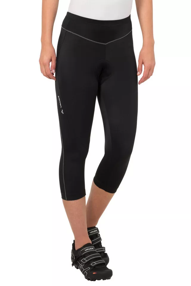 Vaude Fahrradhose ACTIVE 3/4 PANTS für Radsport, mit funktionellem Sitzpolster, schnell trocknend
