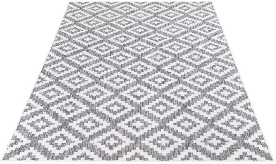 Teppich Outdoor, Carpet City, rechteckig, Höhe: 5 mm, Wetterfest, Flachgewebe, auch in quadratischer Form erhältlich