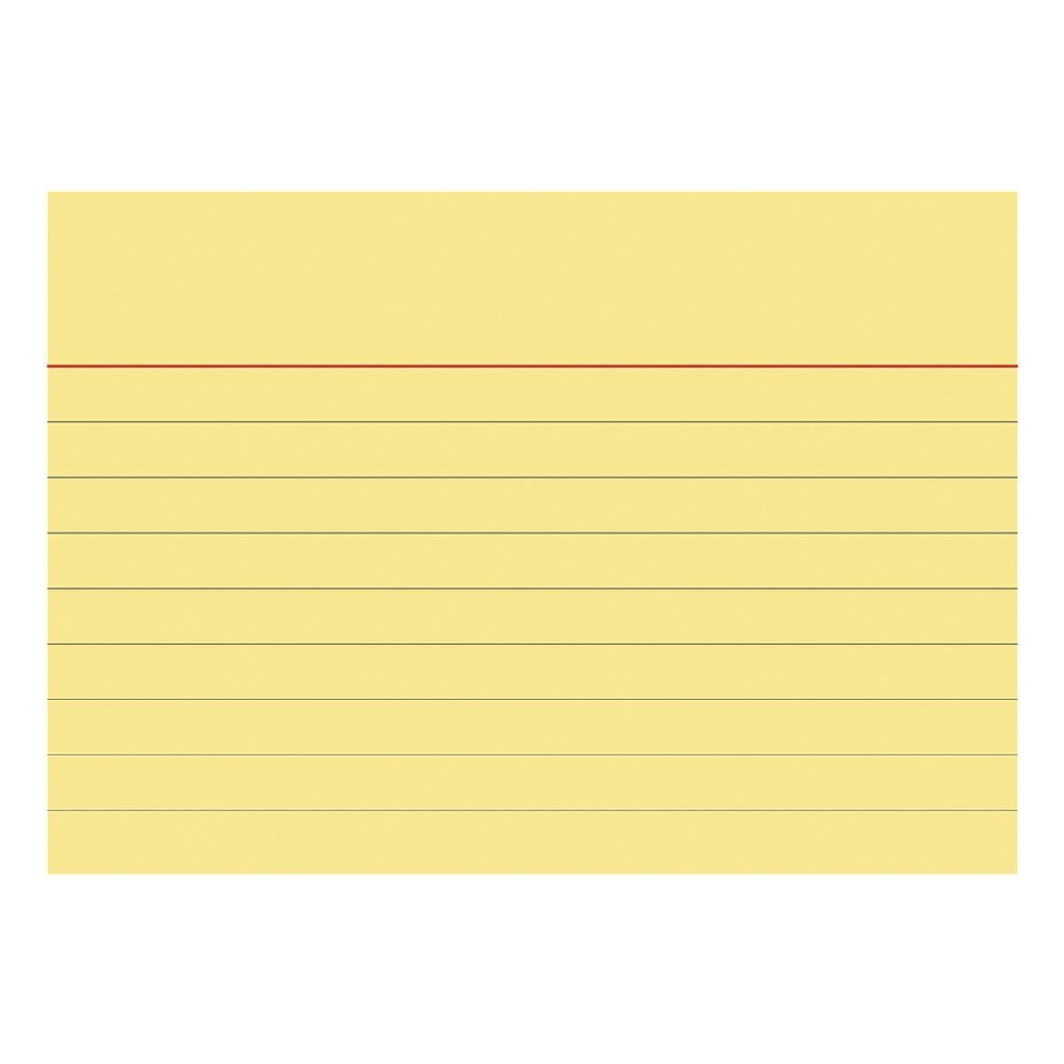 BRUNNEN Karteikarten, A7 quer, liniert