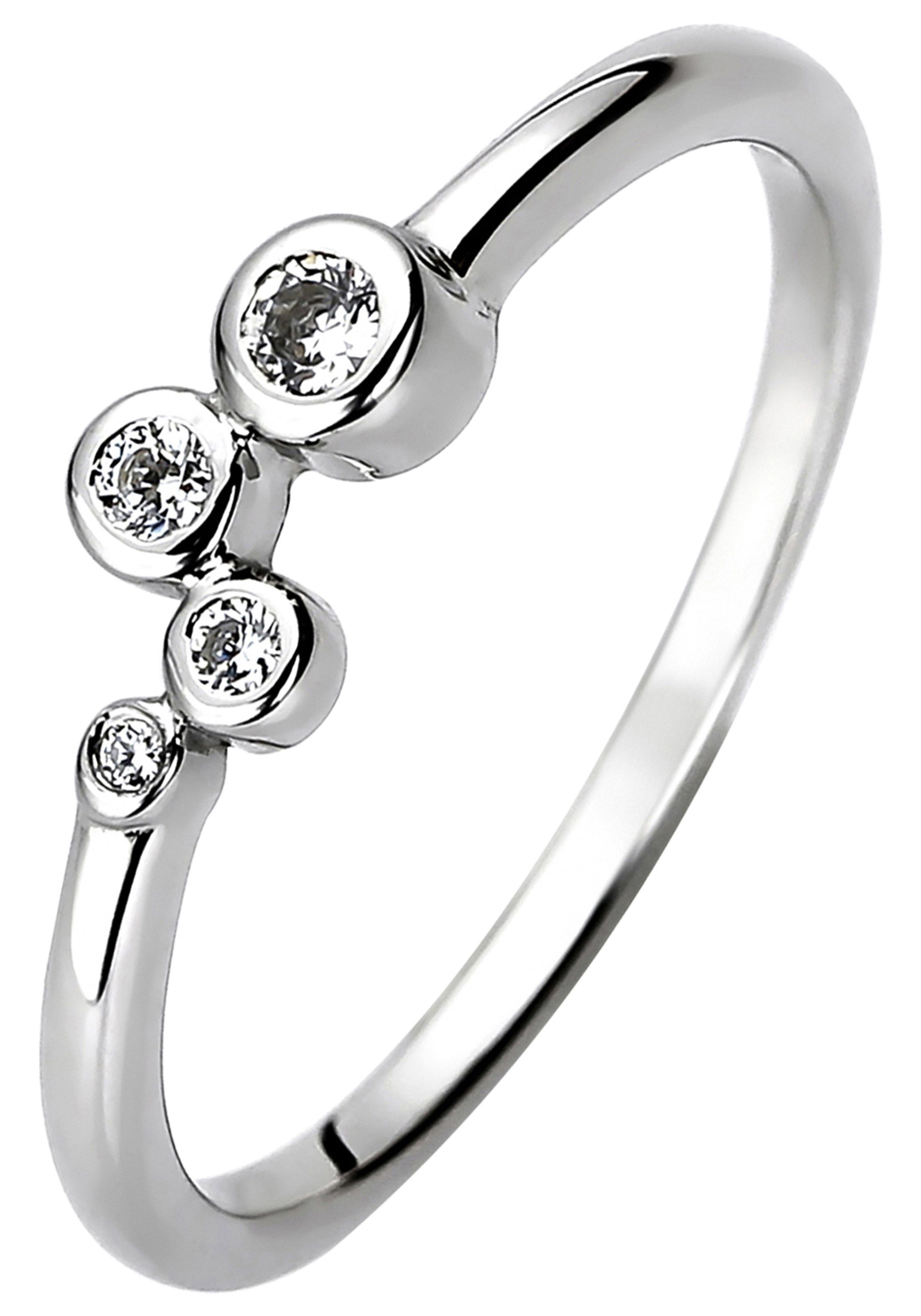 JOBO Fingerring, 925 Silber mit 4 günstig online kaufen