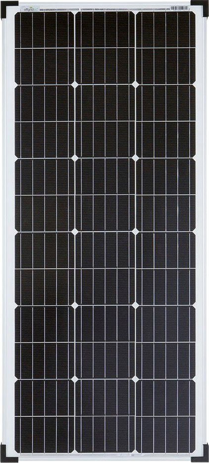 offgridtec Solarmodul 100W Mono Solarpanel 12V, 100 W, Monokristallin, extrem wiederstandsfähiges ESG-Glas