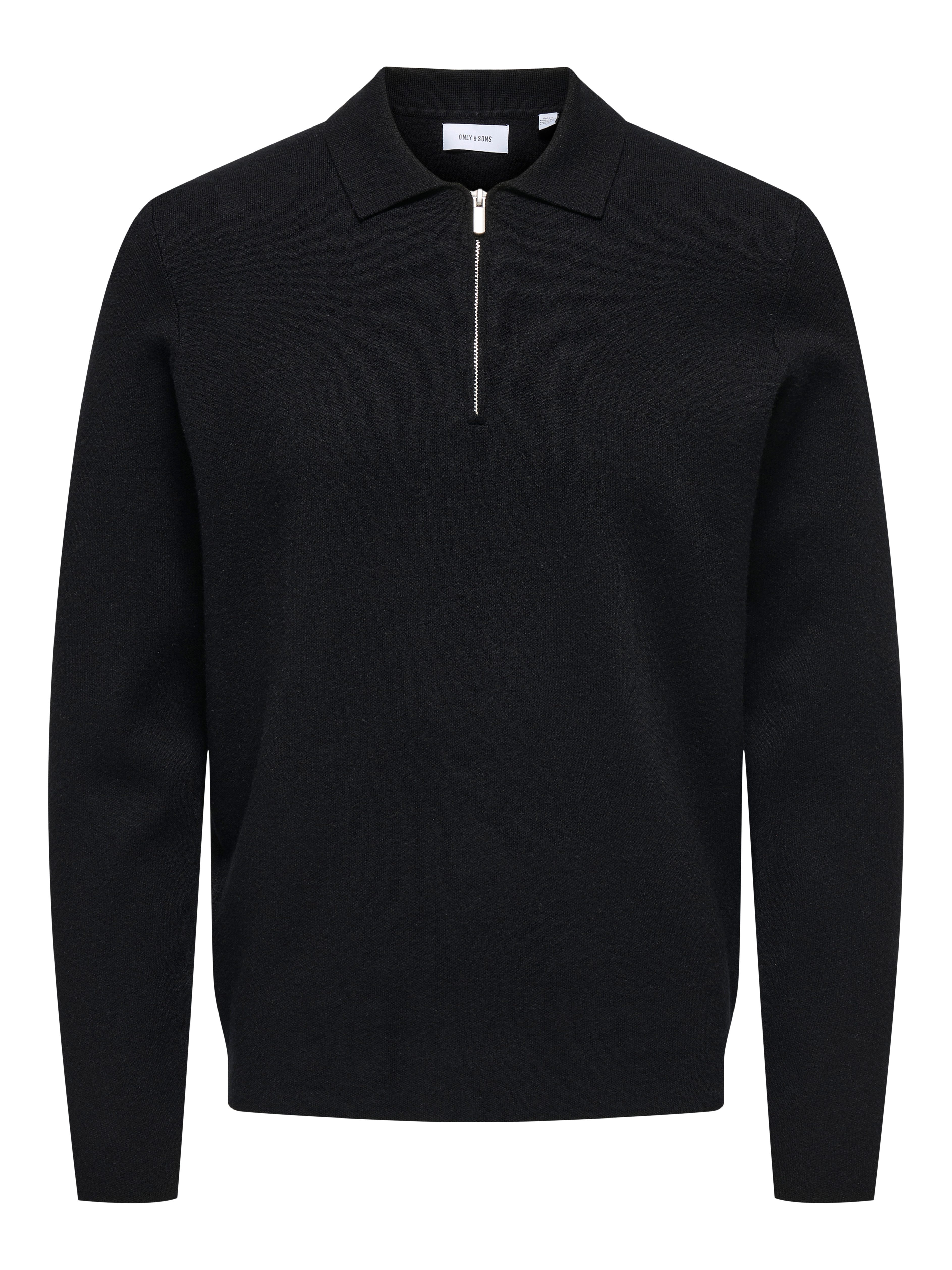 Polokragenpullover ONSCOOPER REG LS 12 HALF ZIP POLO