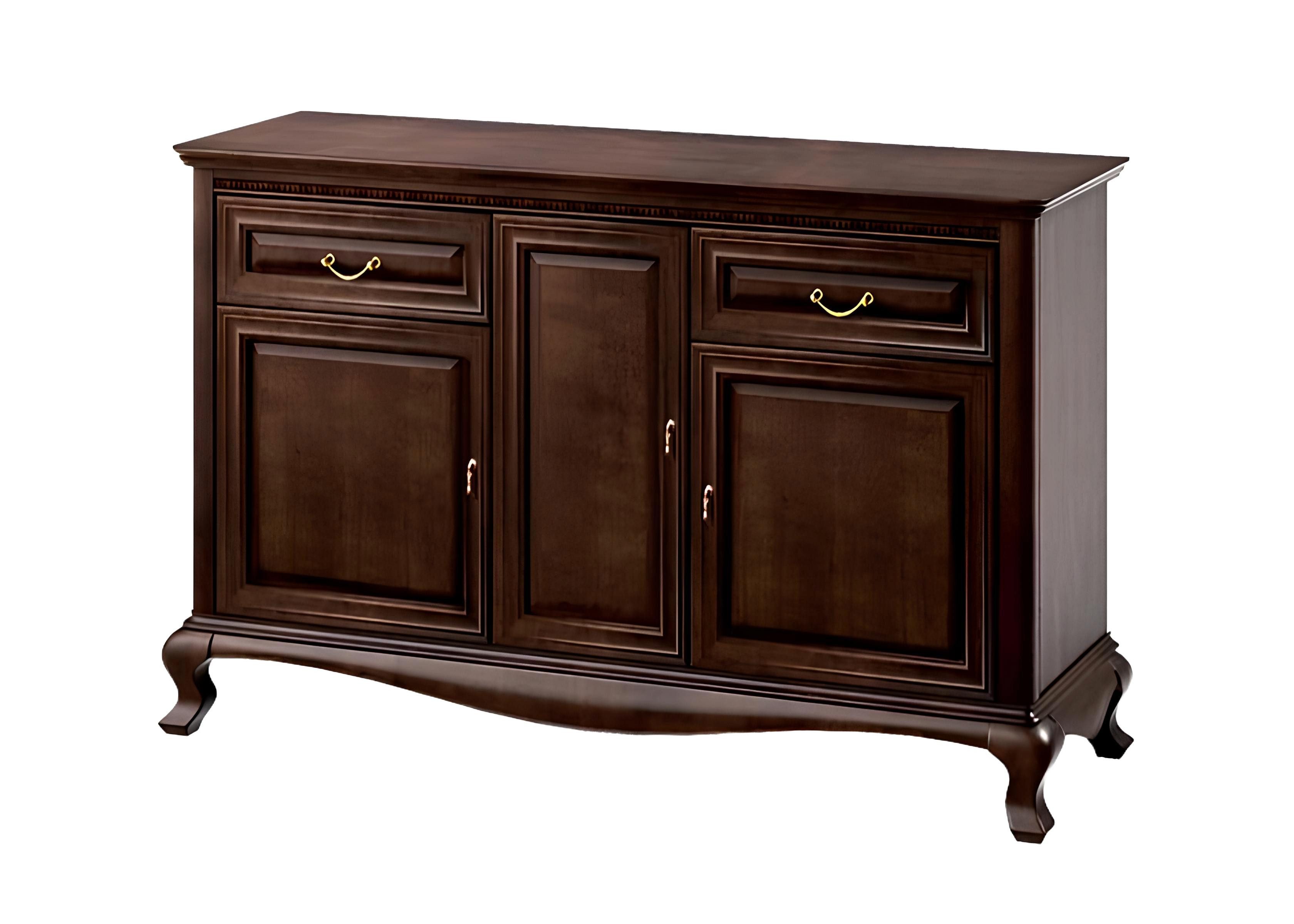 Xlmoebel Sideboard Vorratsschrank aus Holz mit großzügigem Stauraum und stilvollem Design (Sideboard, Sideboard), Hergestellt in Europa