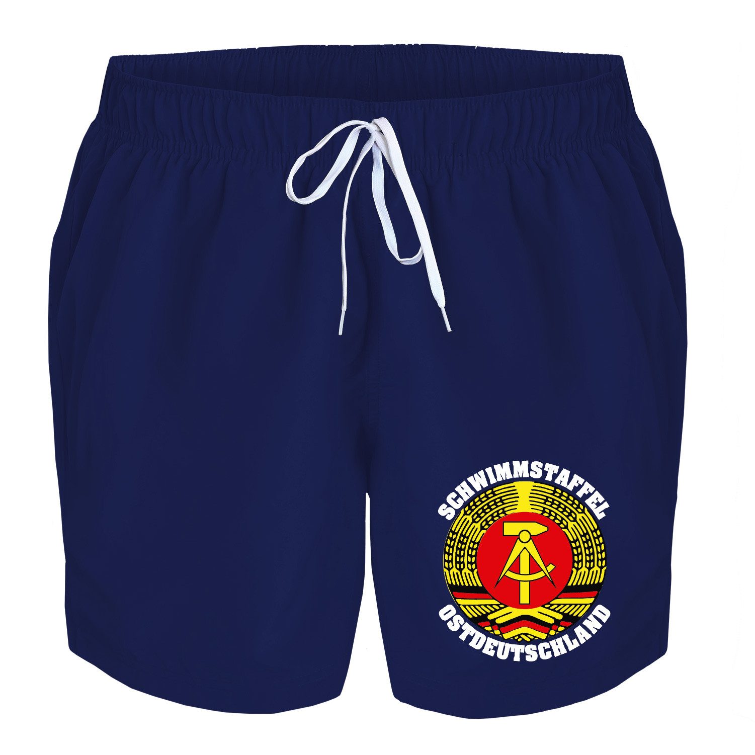 deinshirt Badehose Schwimmshorts Schwimmstaffel Ostdeutschland Integrierter günstig online kaufen