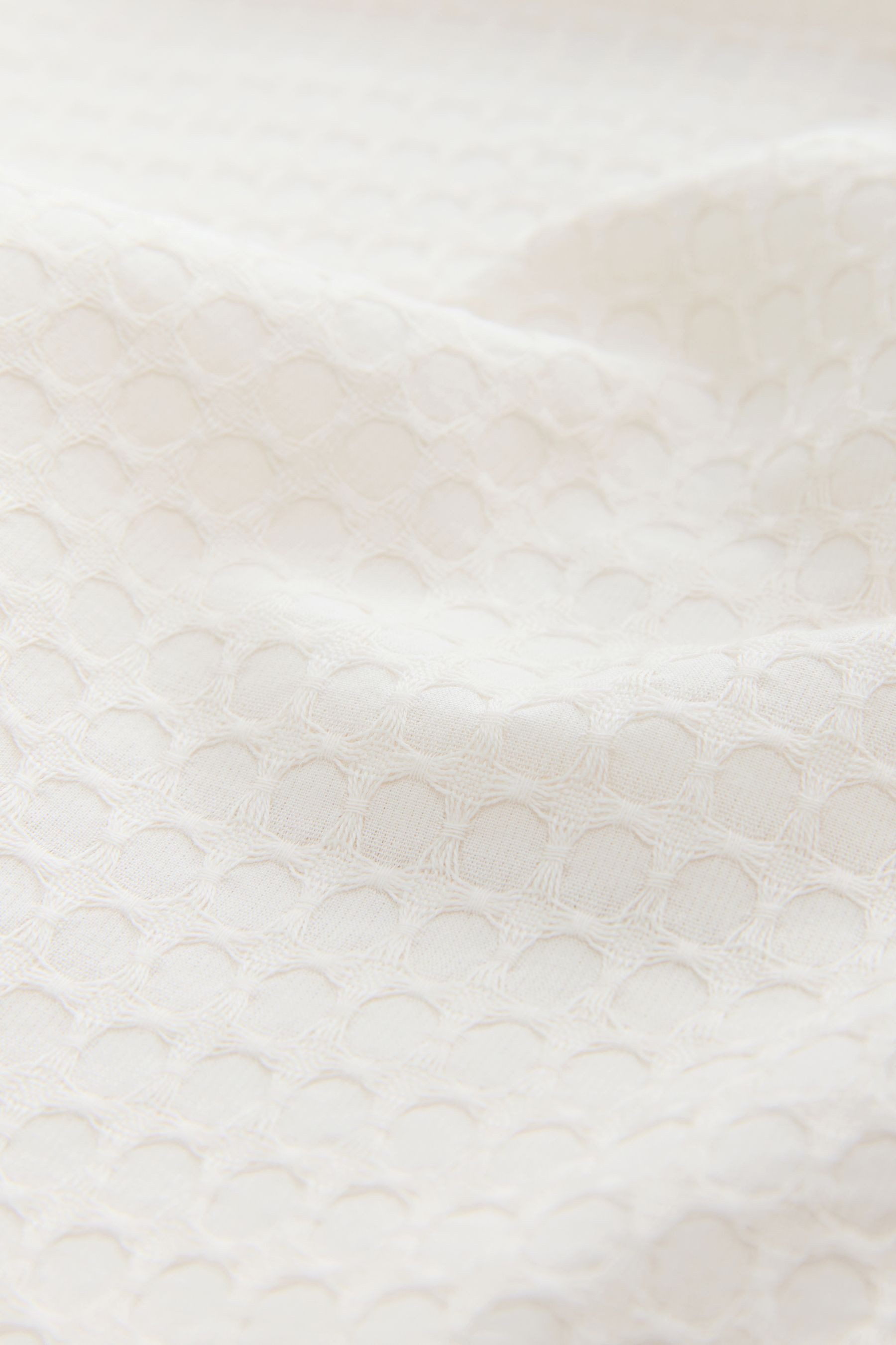 Next Langarmhemd Langarmhemd in Waffelstruktur 100 % Baumwolle (1-tlg)