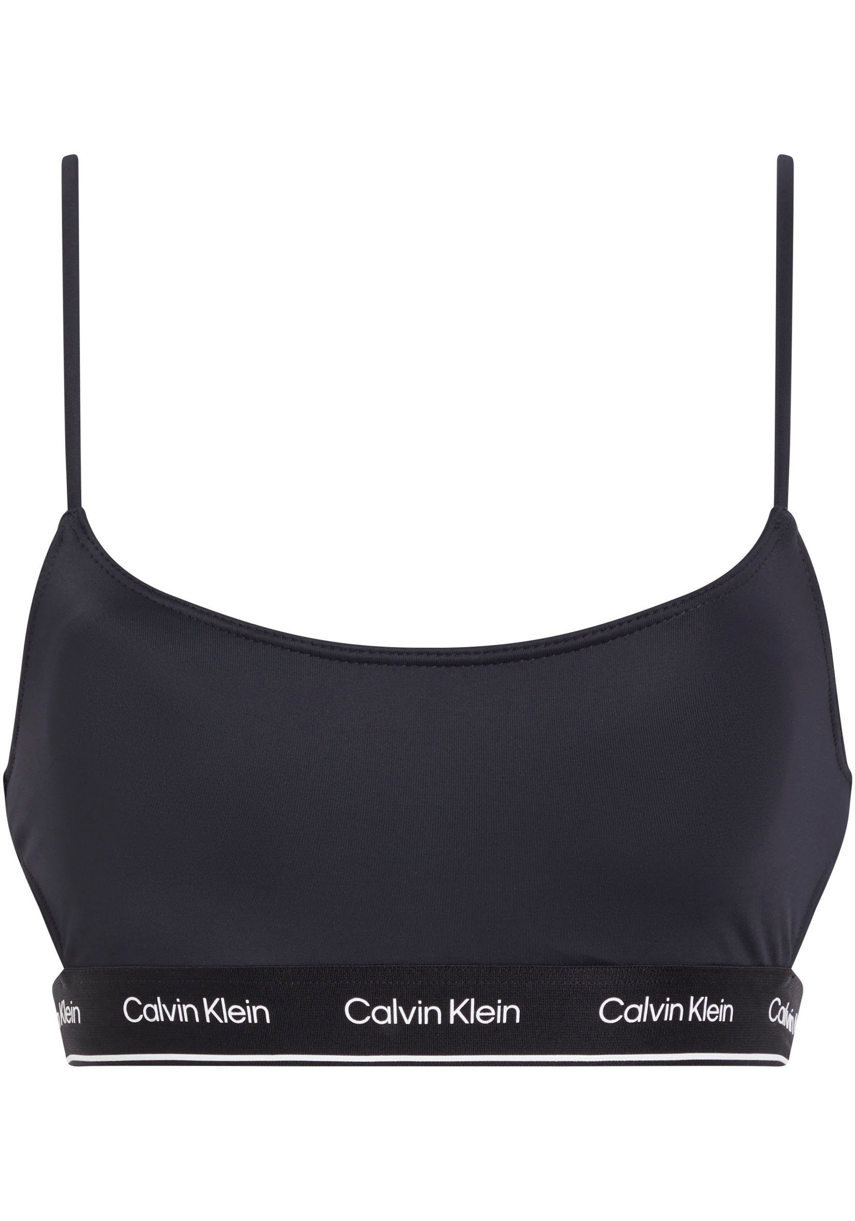 CALVIN KLEIN SWIMWEAR Bandeau-Bikini-Top BRALETTE-RP mit seitlichen Cut-Outs mehr