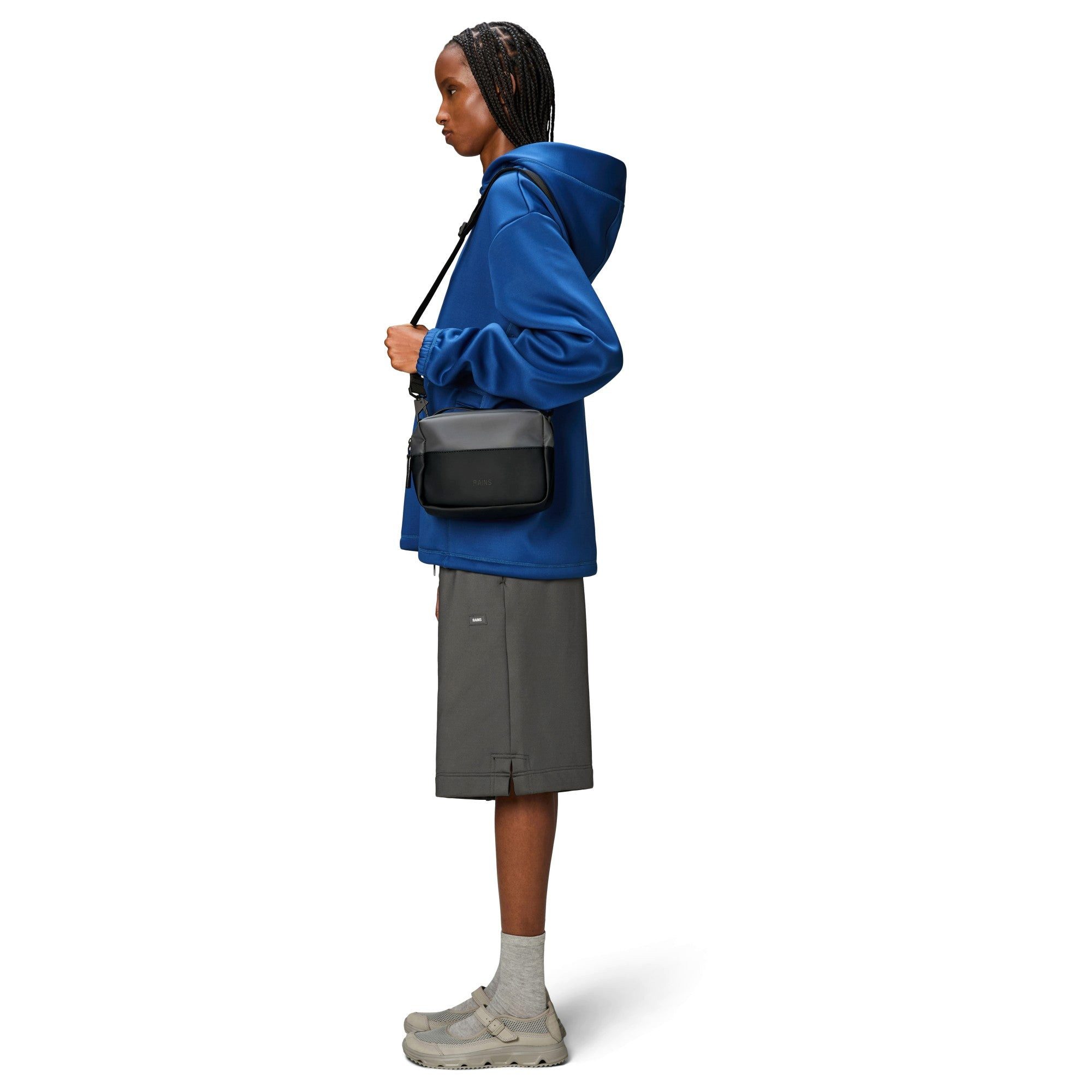 Rains Umhängetasche Split Box - Umhängetasche (mist)