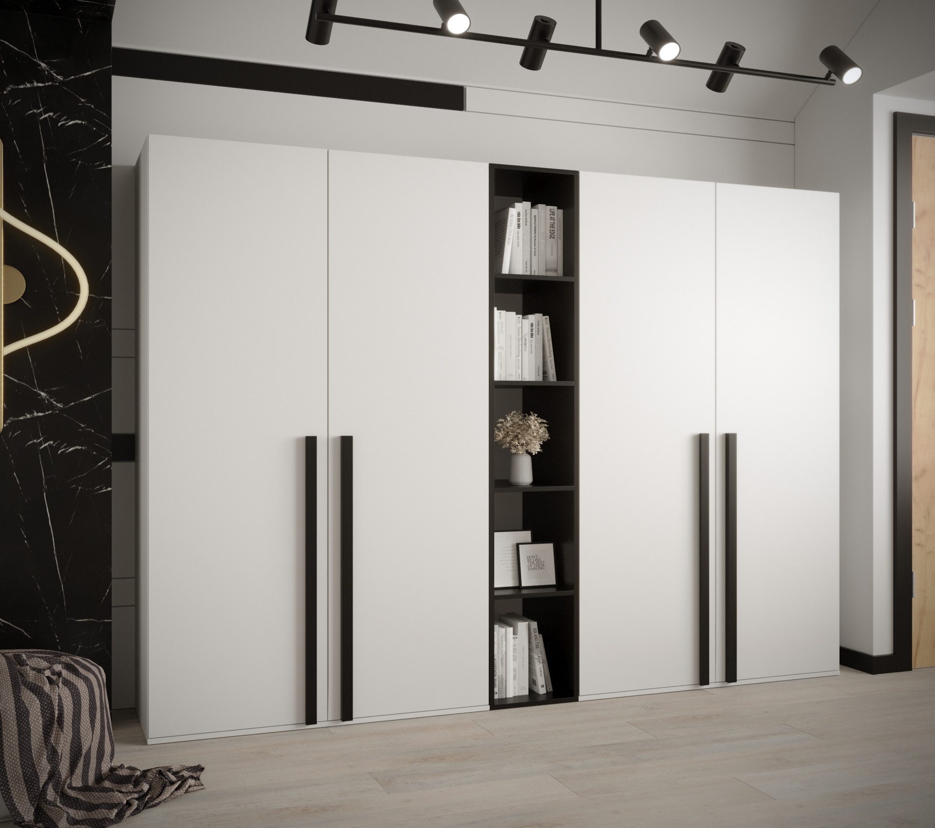 ABIKS MÖBEL Garderoben-Set MIRO Set 12, Garderobe, Kleiderschrank, Modern D günstig online kaufen