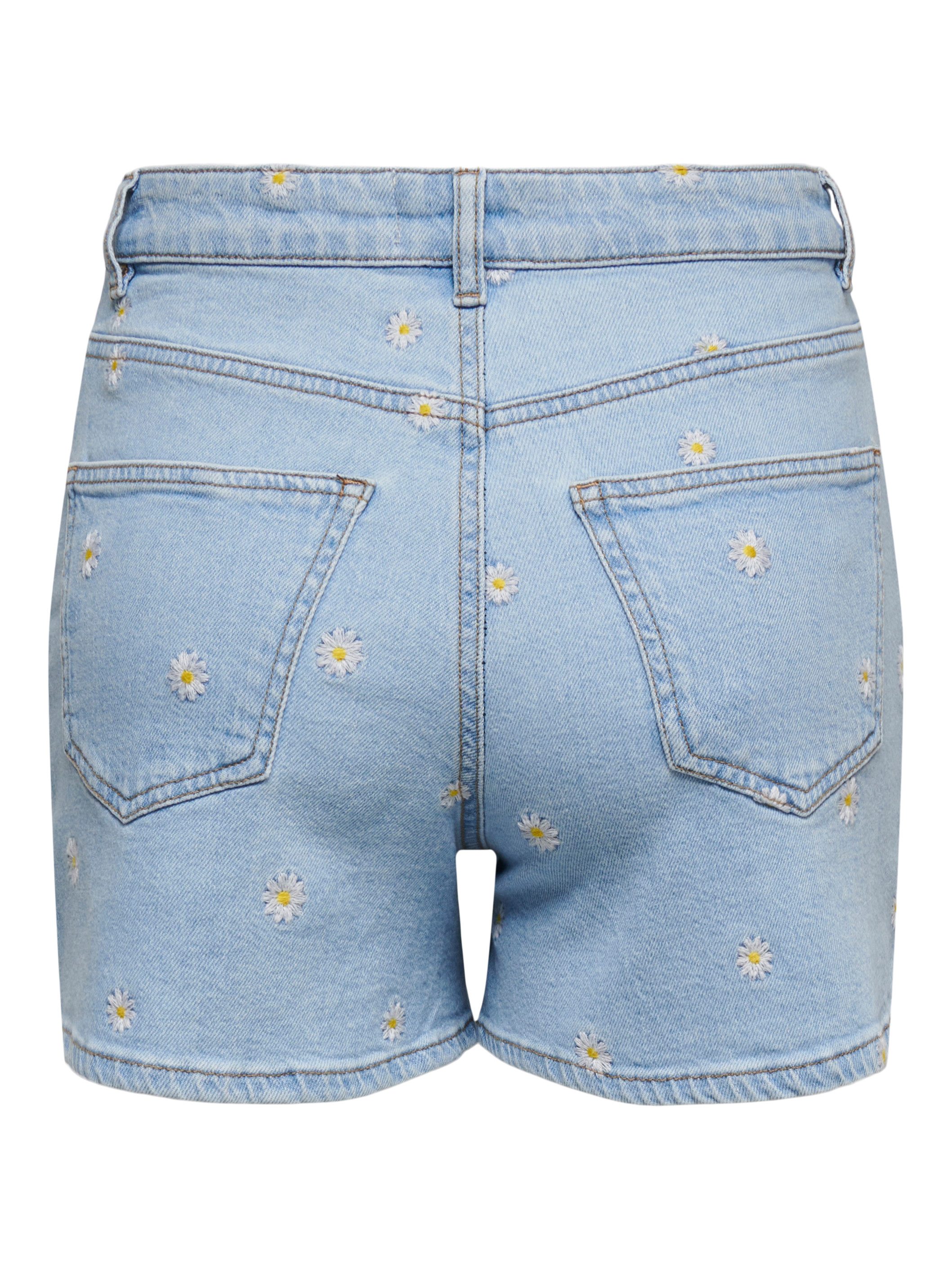 ONLY Jeansshorts ONLJOSEPHINE HW DAISY DNM SHORTS AZGNOOS Baumwollmischung, High Waist