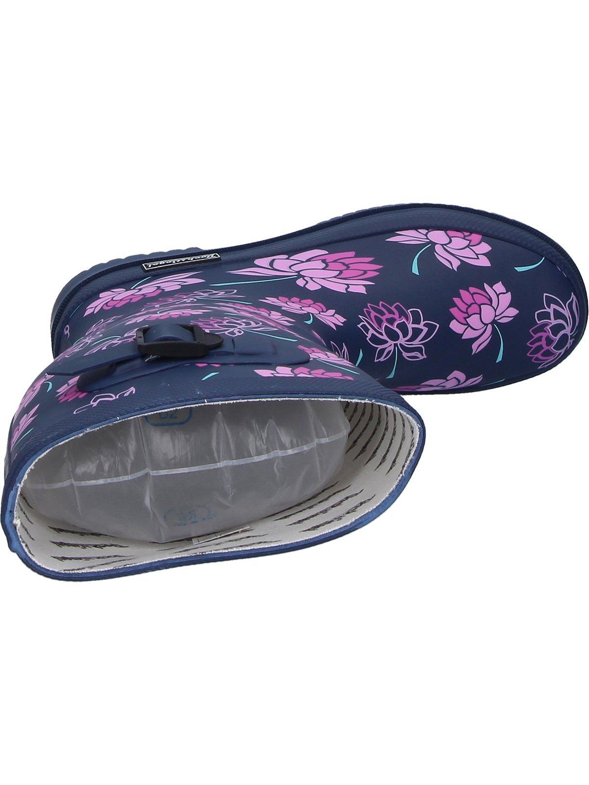 Bockstiegel Regenstiefel Lena dk-blau/multi Gummistiefel – Bild 5 von 5