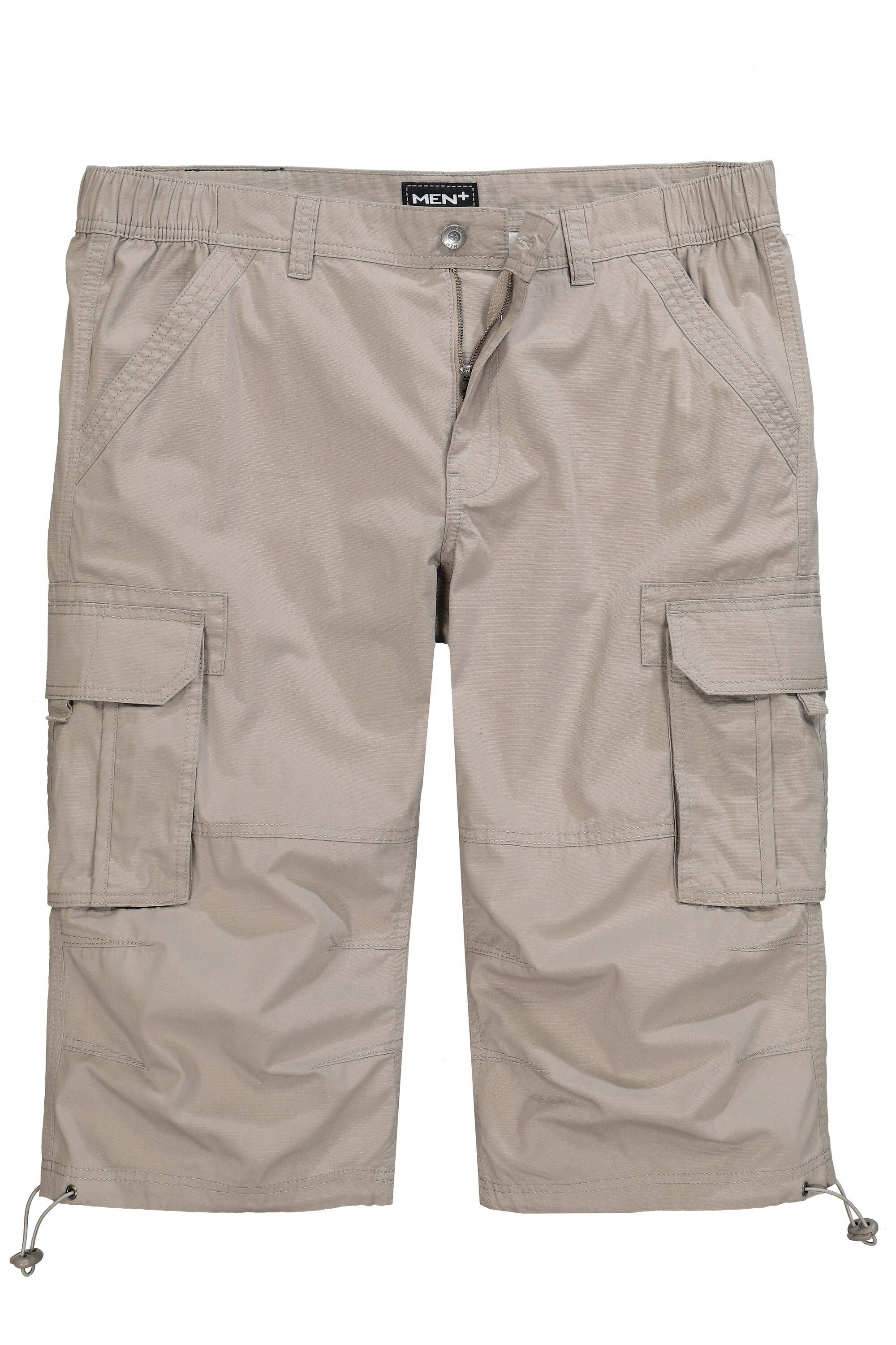Men Plus Bermudas Men+ 3/4-Cargohose Ripstop günstig online kaufen