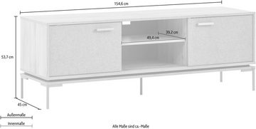 LOOKS by Wolfgang Joop Lowboard Looks, Breite 154,6 cm