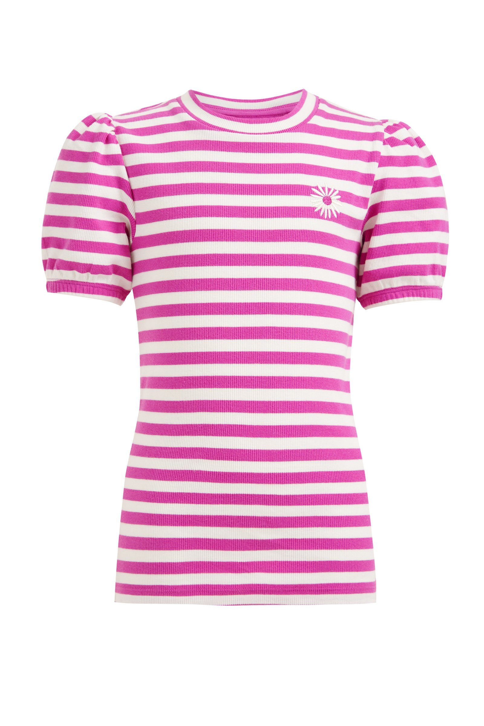 WE Fashion T-Shirt (1-tlg) Rosa | T-Shirts