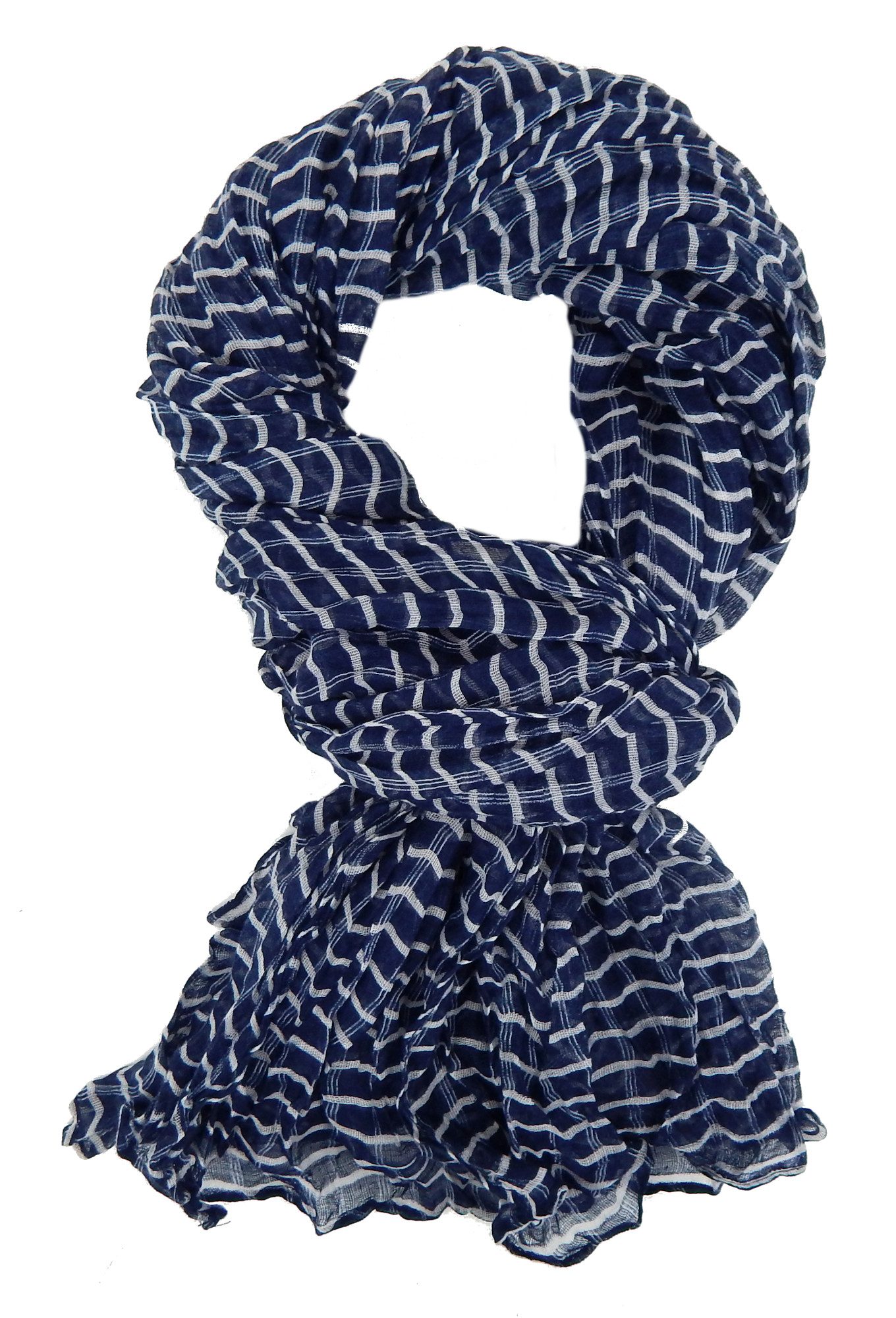 Ella Jonte Modeschal, leichter Schal Rot Blau Schwarz oder Grau Weiss gestr günstig online kaufen