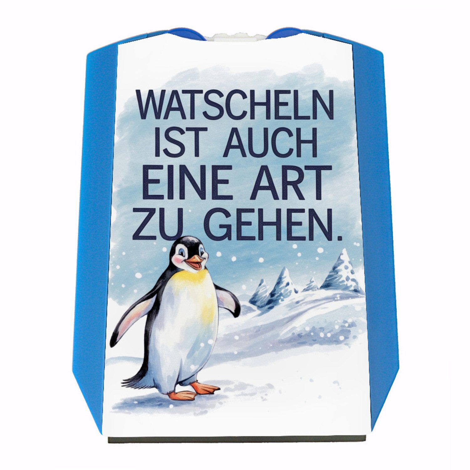 Parkscheibe Niedlicher Pinguin Watschelt Parkscheibe Watscheln ist auch Gehen