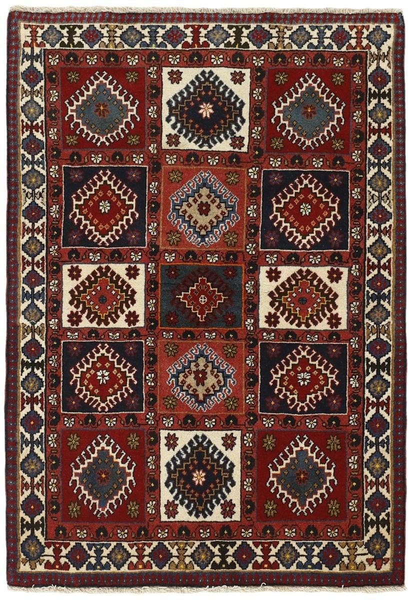 Orientteppich Yalameh 101x145 Handgeknüpfter Orientteppich / Perserteppich, Nain Trading, rechteckig, Höhe: 12 mm