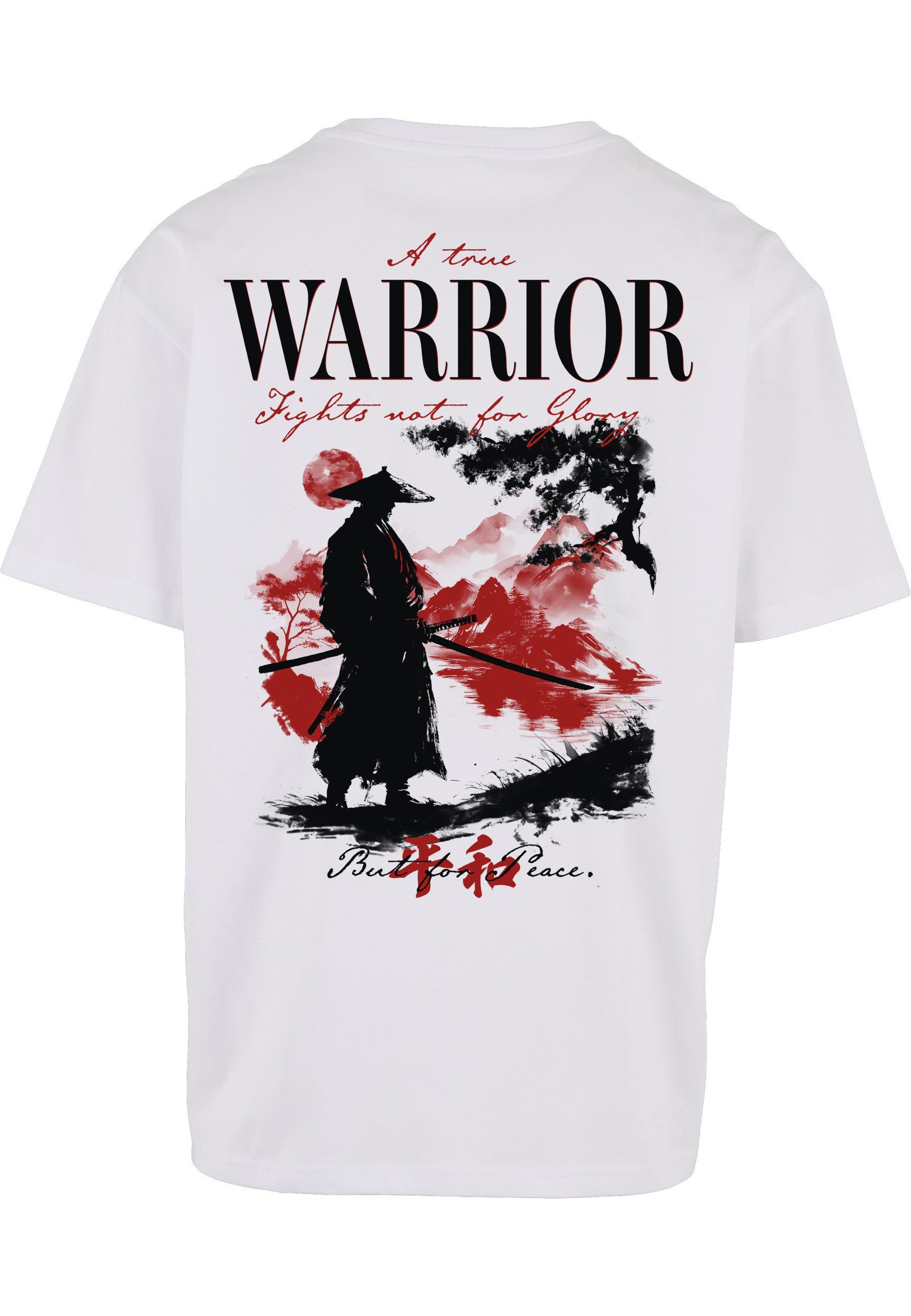 MisterTee T-Shirt MisterTee True Warrior Oversize Tee (1-tlg)